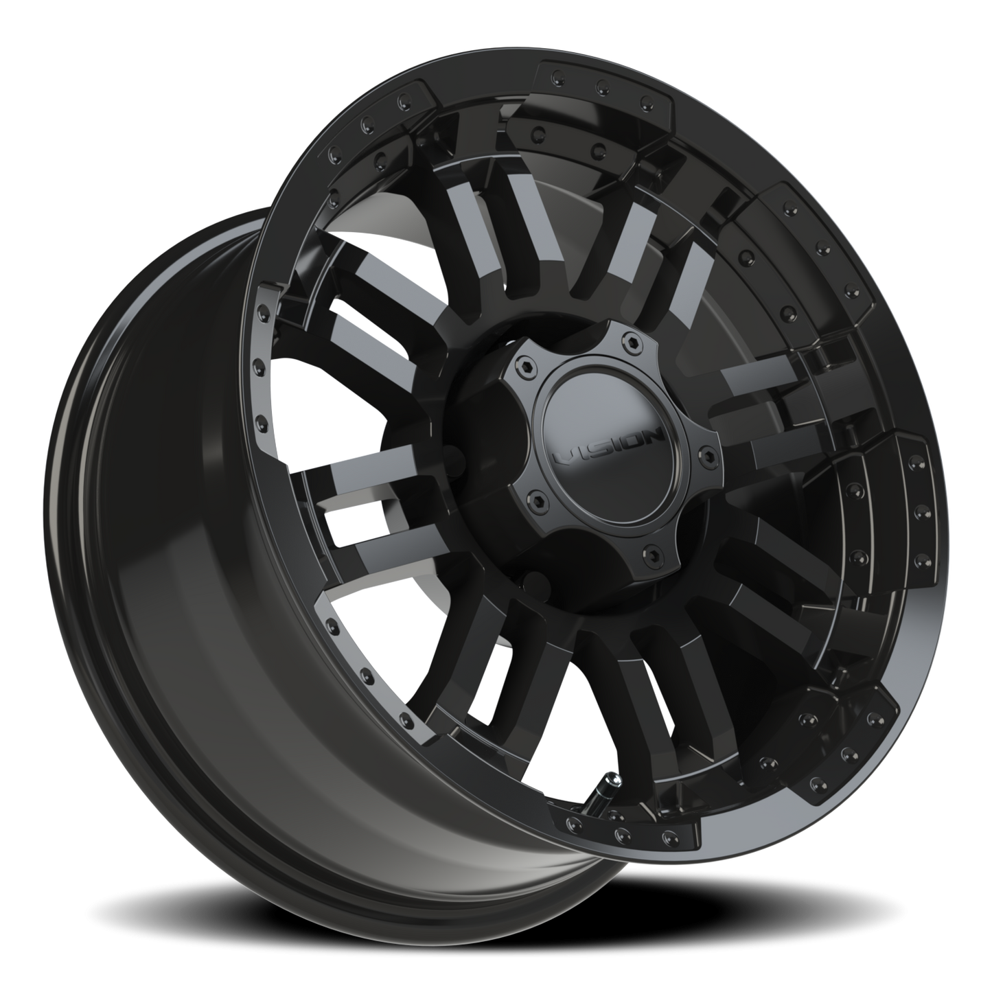 Vision Wheel 16X8 Gloss Black Wheel