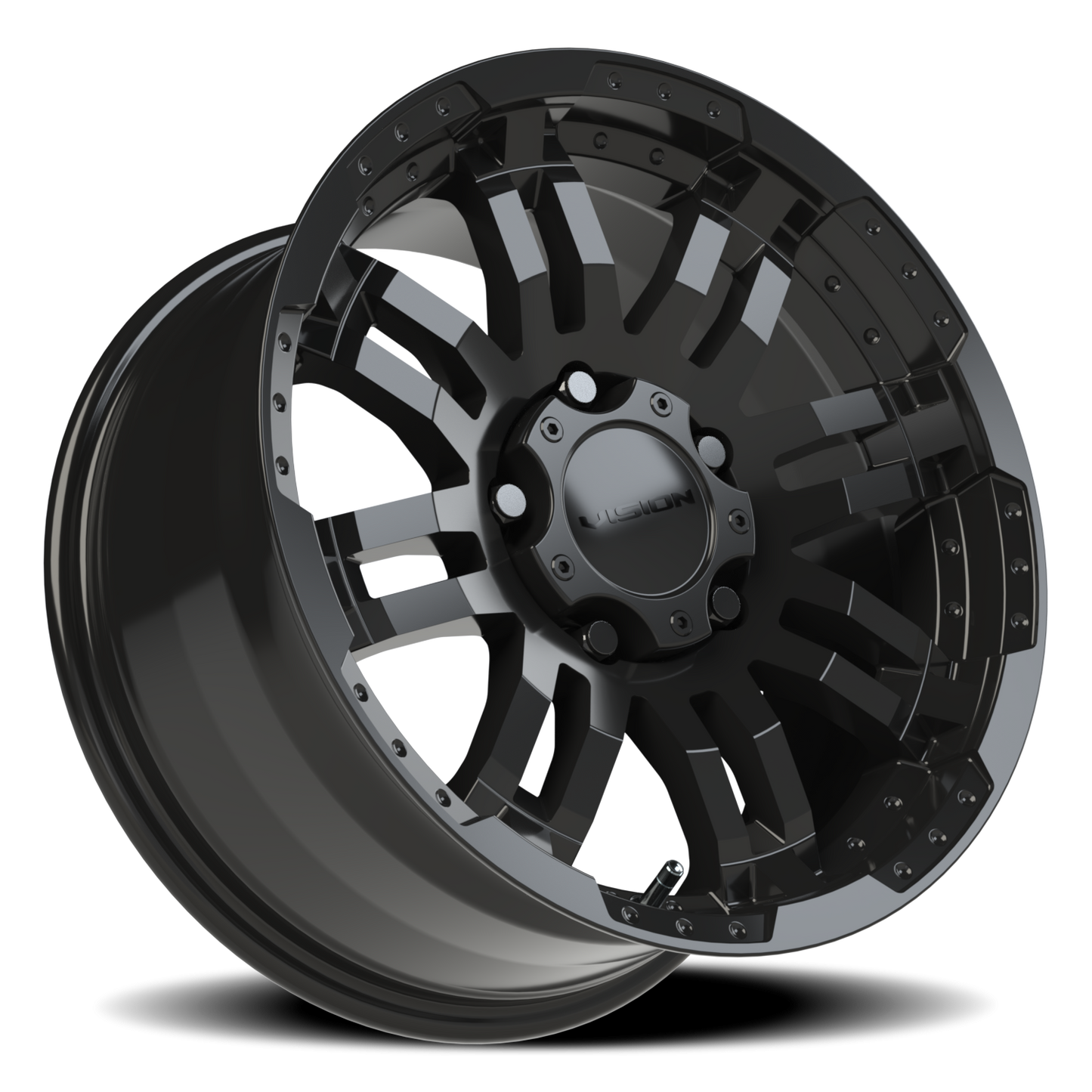 Vision Wheel 17X8.5 Gloss Black Wheel