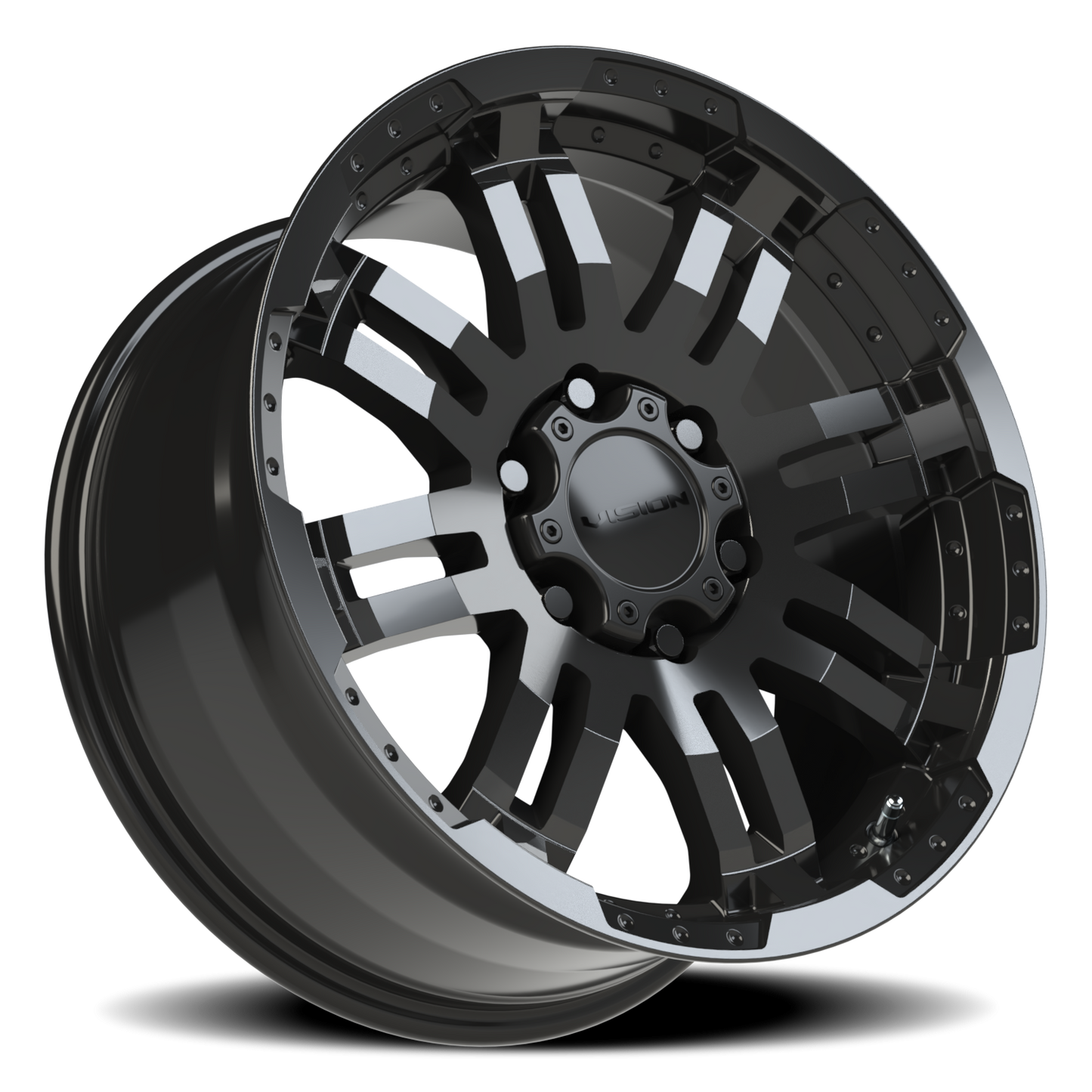 Vision Wheel 18X8.5 Gloss Black Wheel
