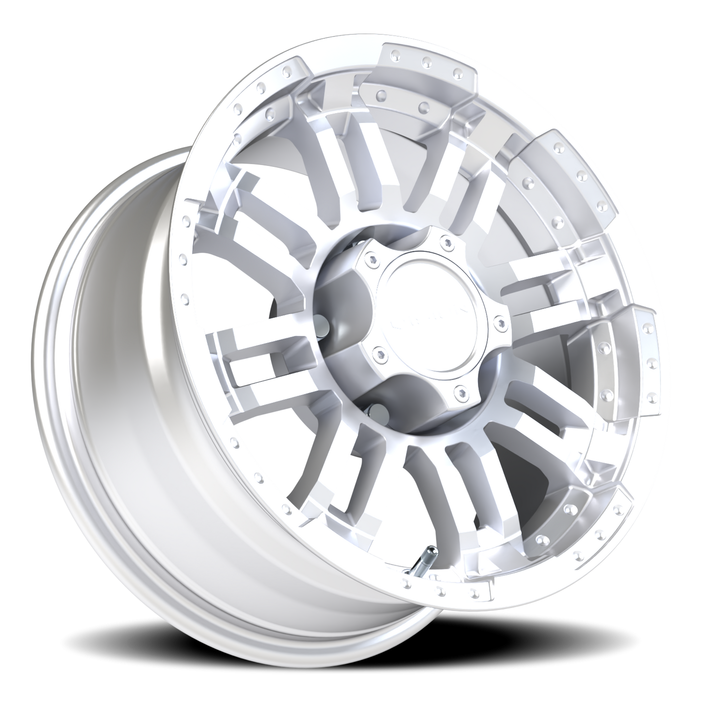 Vision Warrior 16X8 Winter Paint-Silver( Salt Resistant) Wheel
