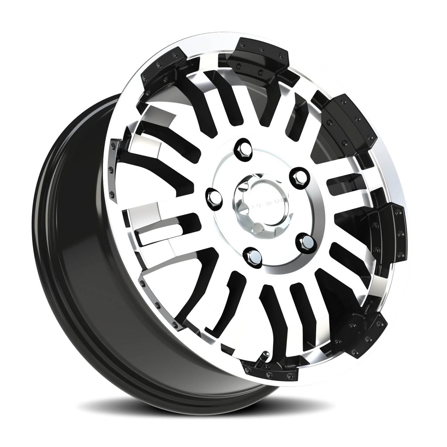 Vision Vw 18X7.5 --3600 LC-- Gloss Black Machined Face Wheel