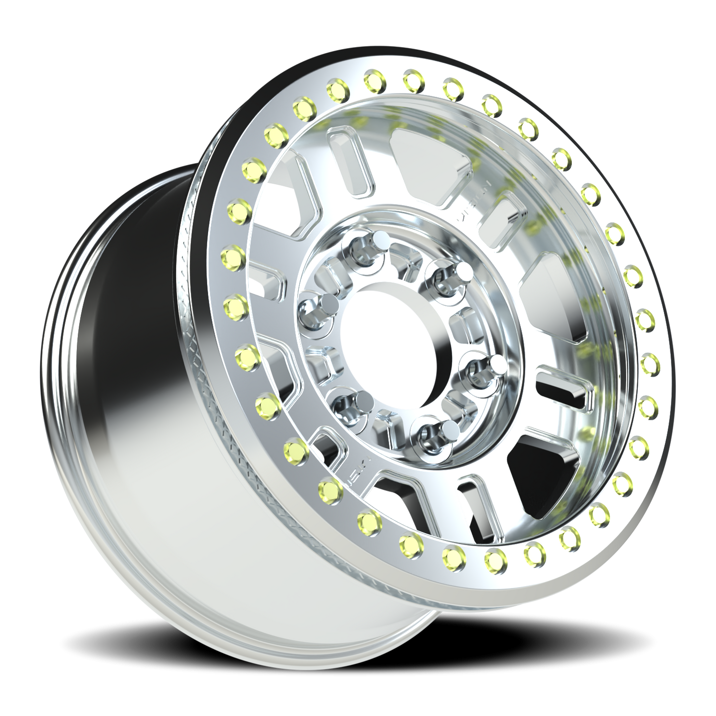 Vision Manx 17X9.5 Machined Wheel
