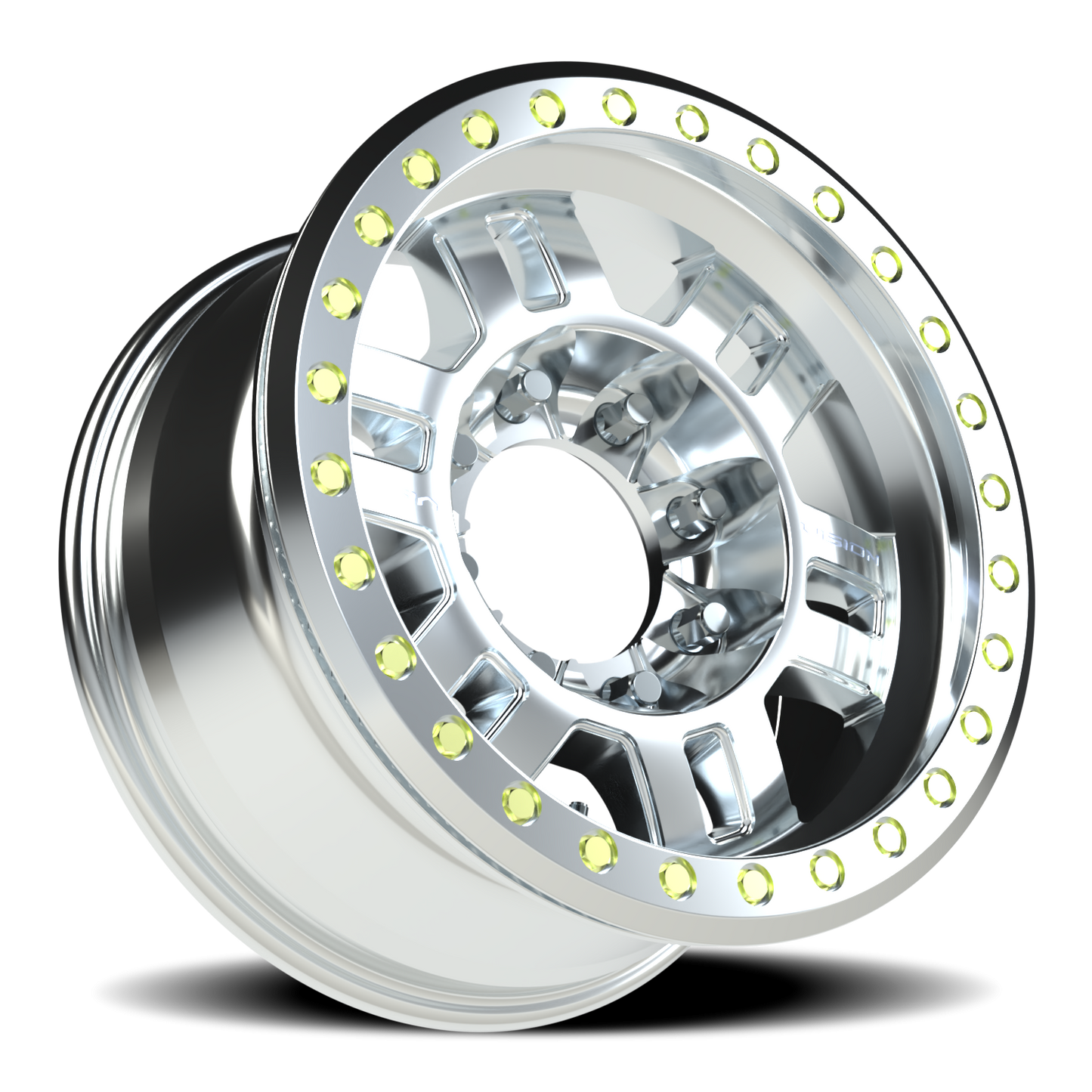 Vision Bl 17X8.5 Machined Wheel