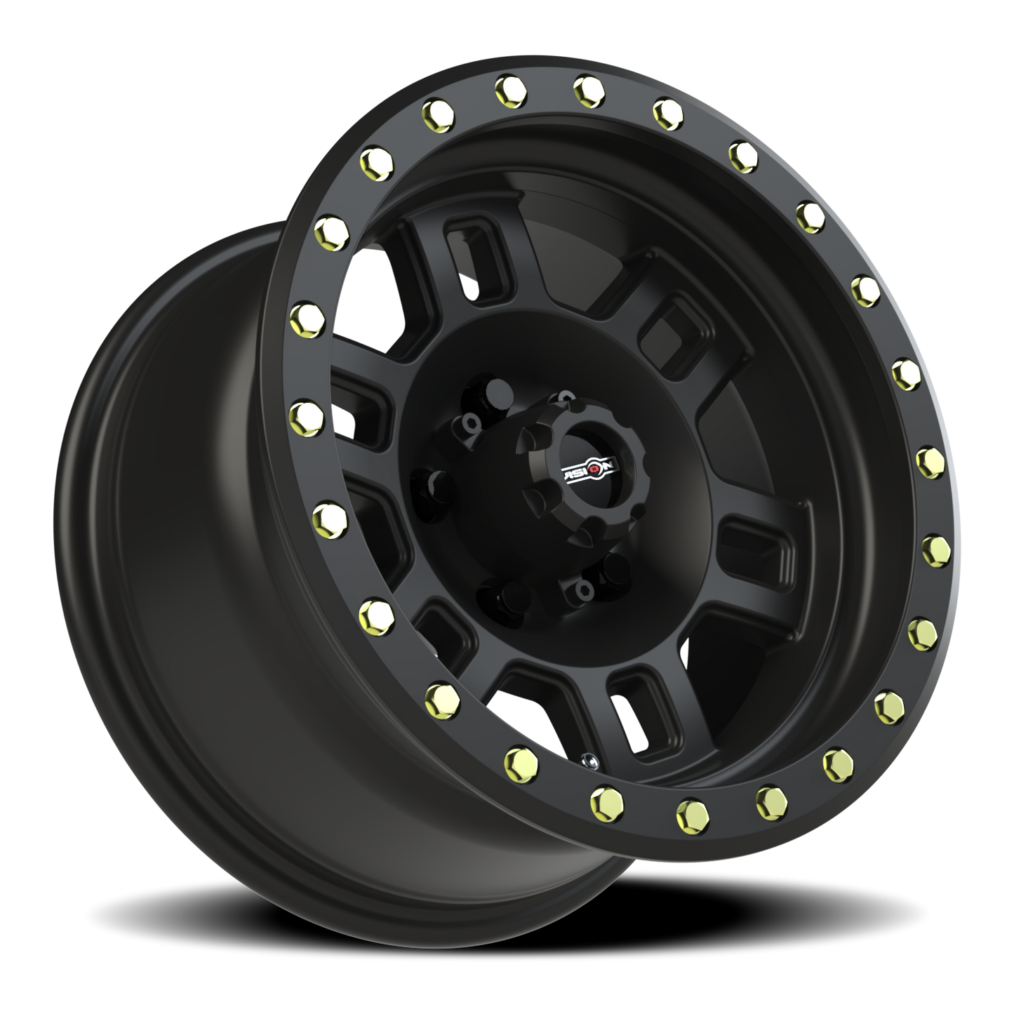 Vision Manx 15X8 Matte Black Wheel