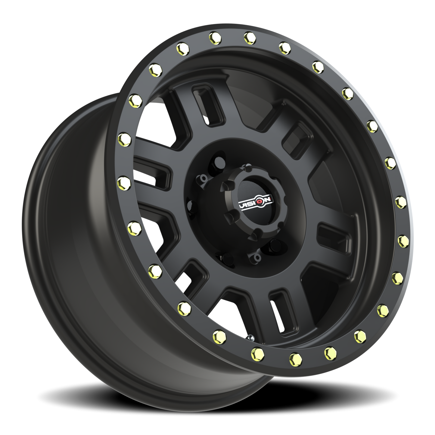 Vision Manx 17X8.5 Matte Black Wheel