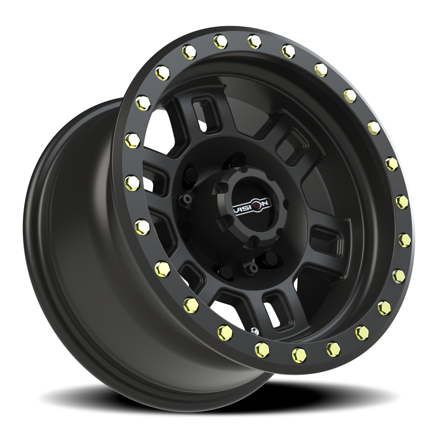 Vision Manx 15X8 Matte Black Wheel