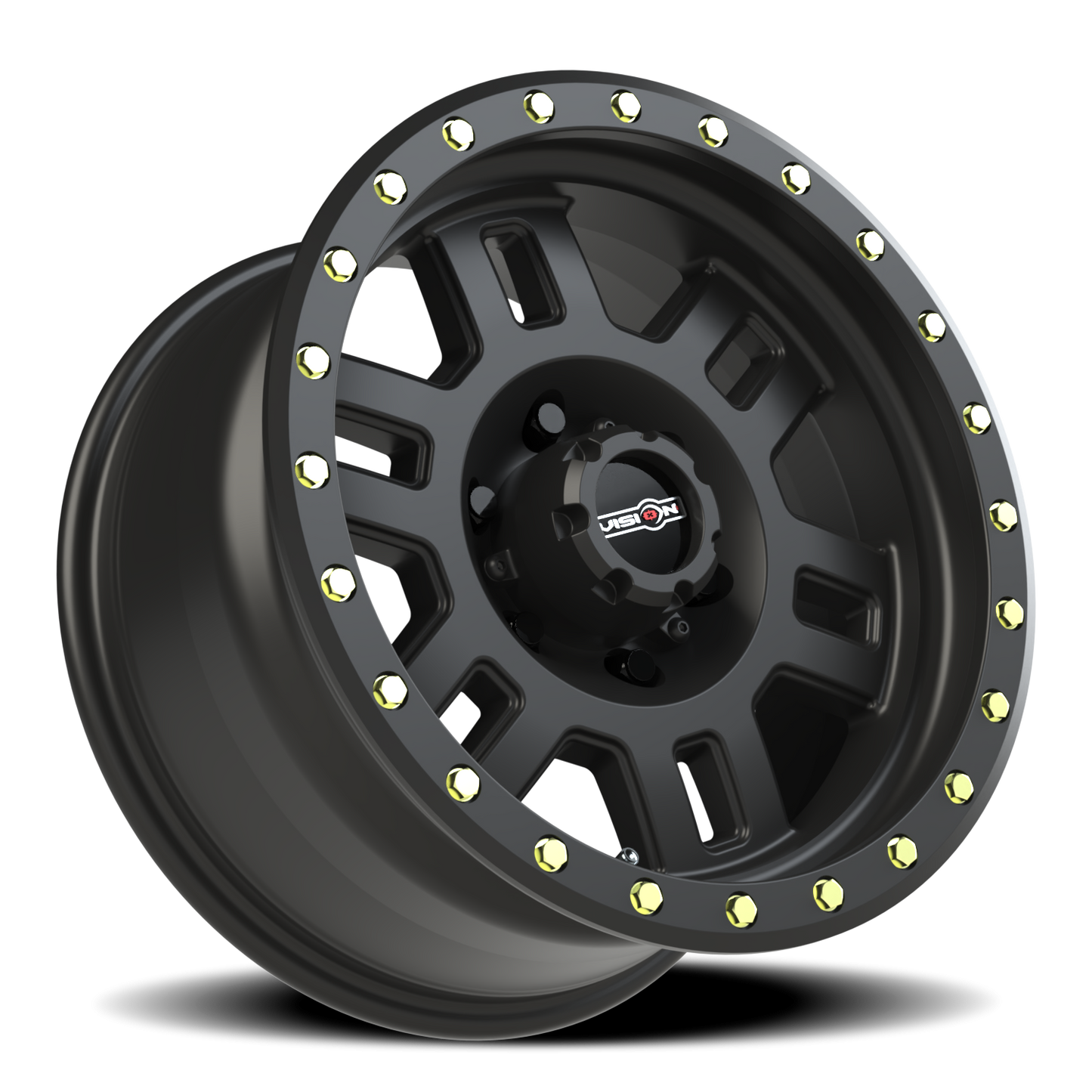 Vision Manx 17X8.5 Matte Black Wheel