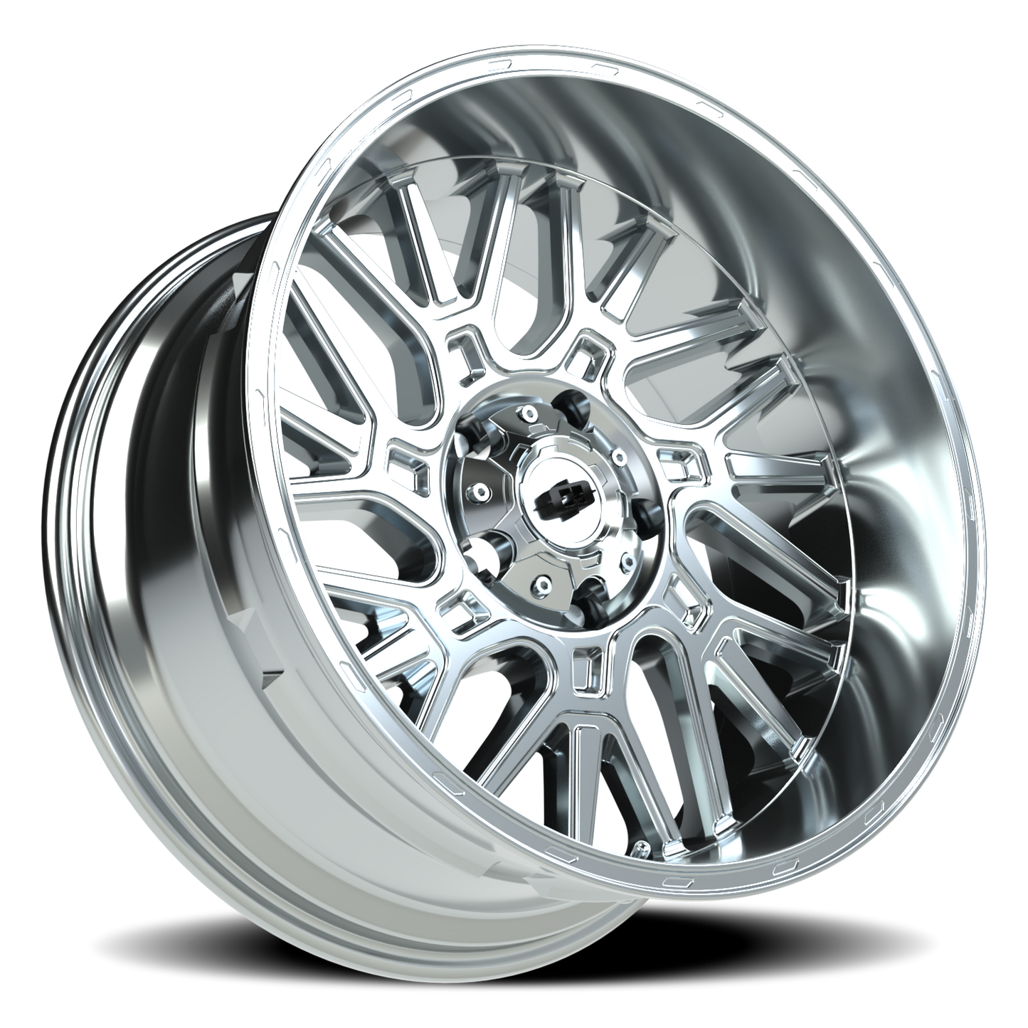 Vision Brawl 20X10 Chrome Wheel