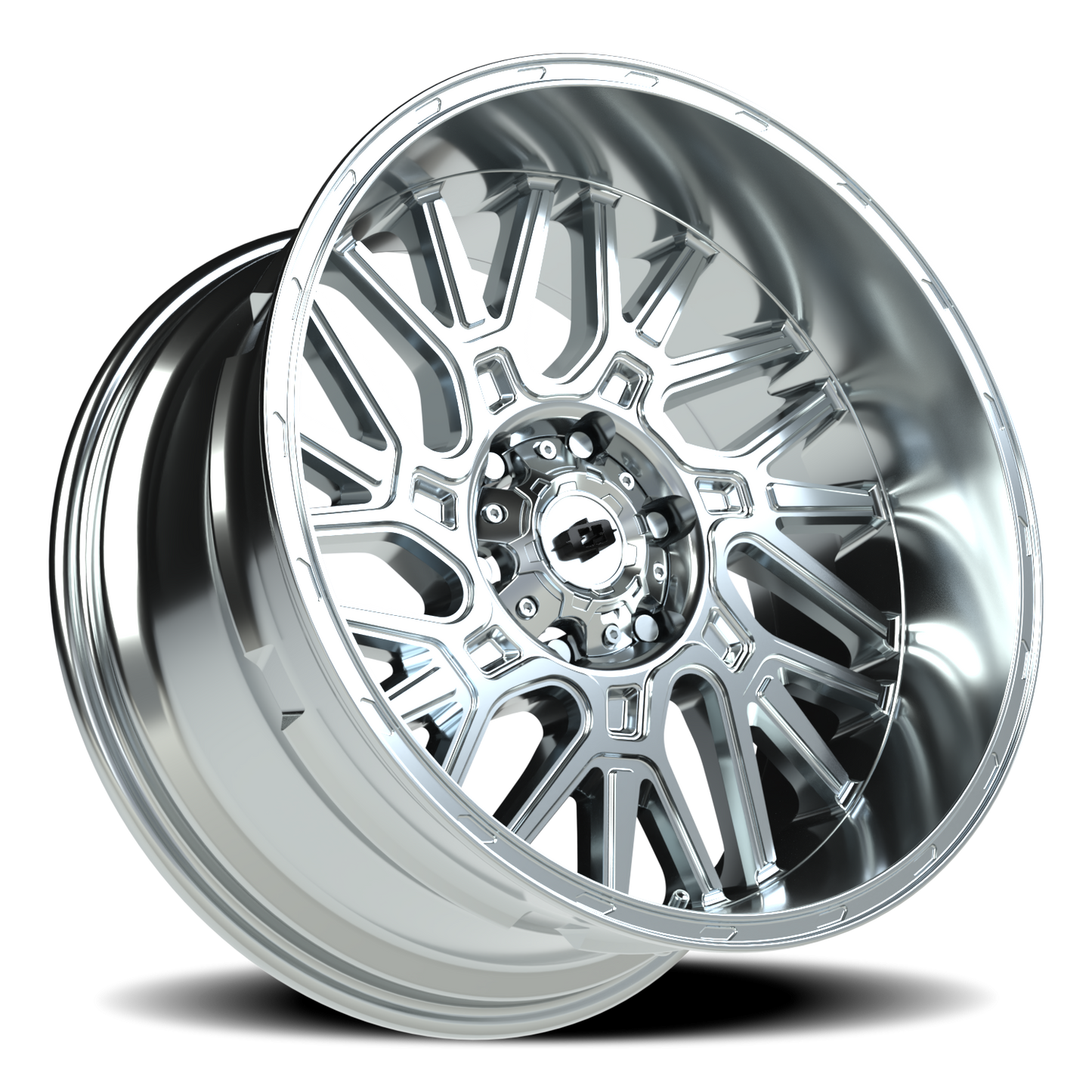 Vision Brawl 20X10 Chrome Wheel