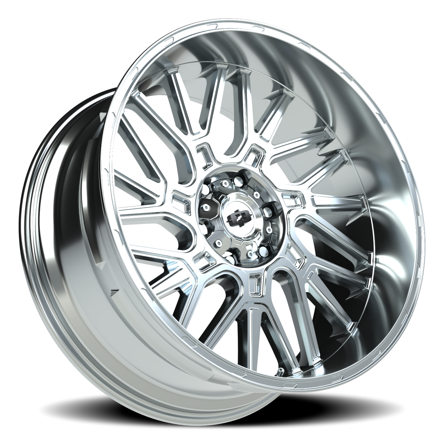 Vision Brawl 22X10 Chrome Wheel