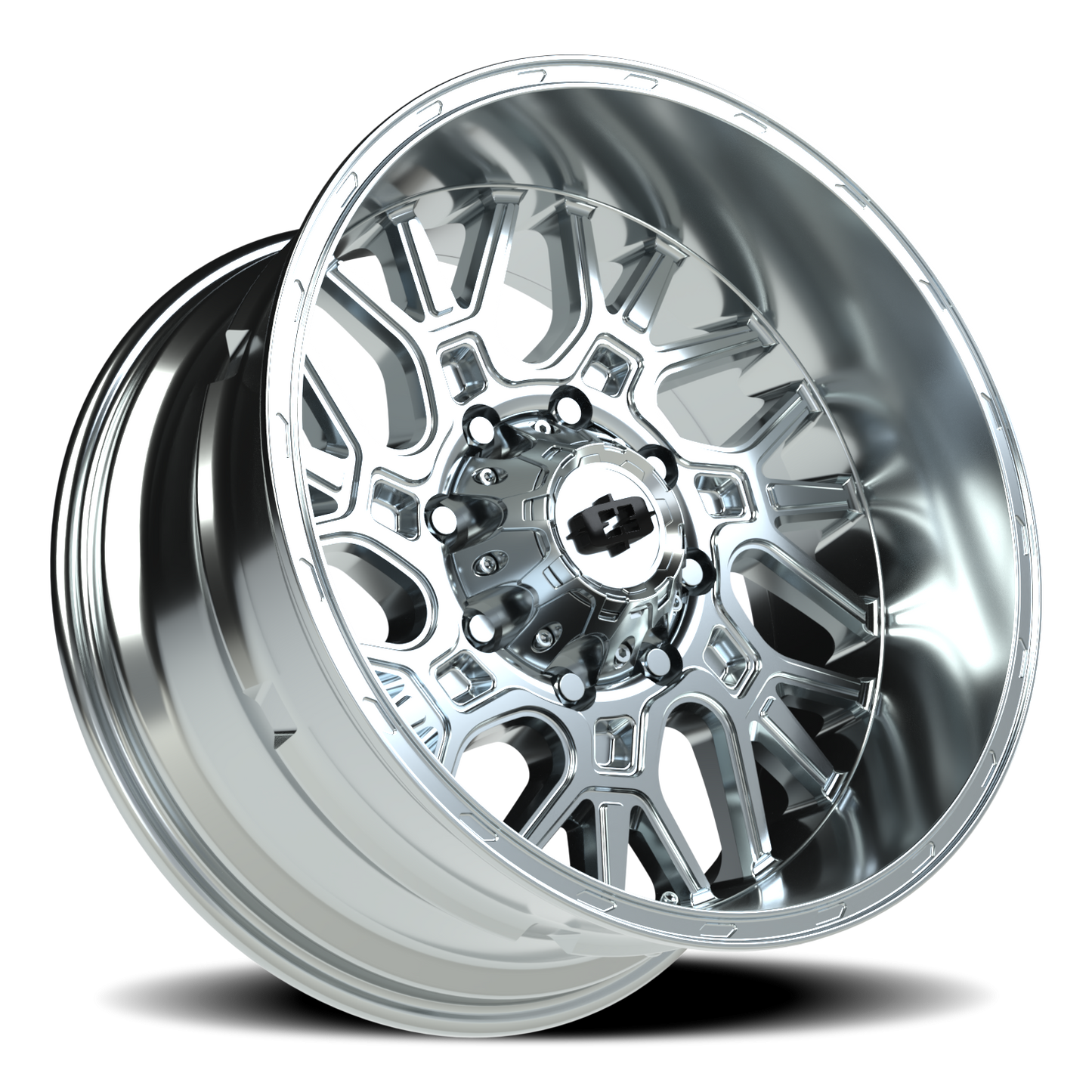 Vision Brawl 20X10 Chrome Wheel
