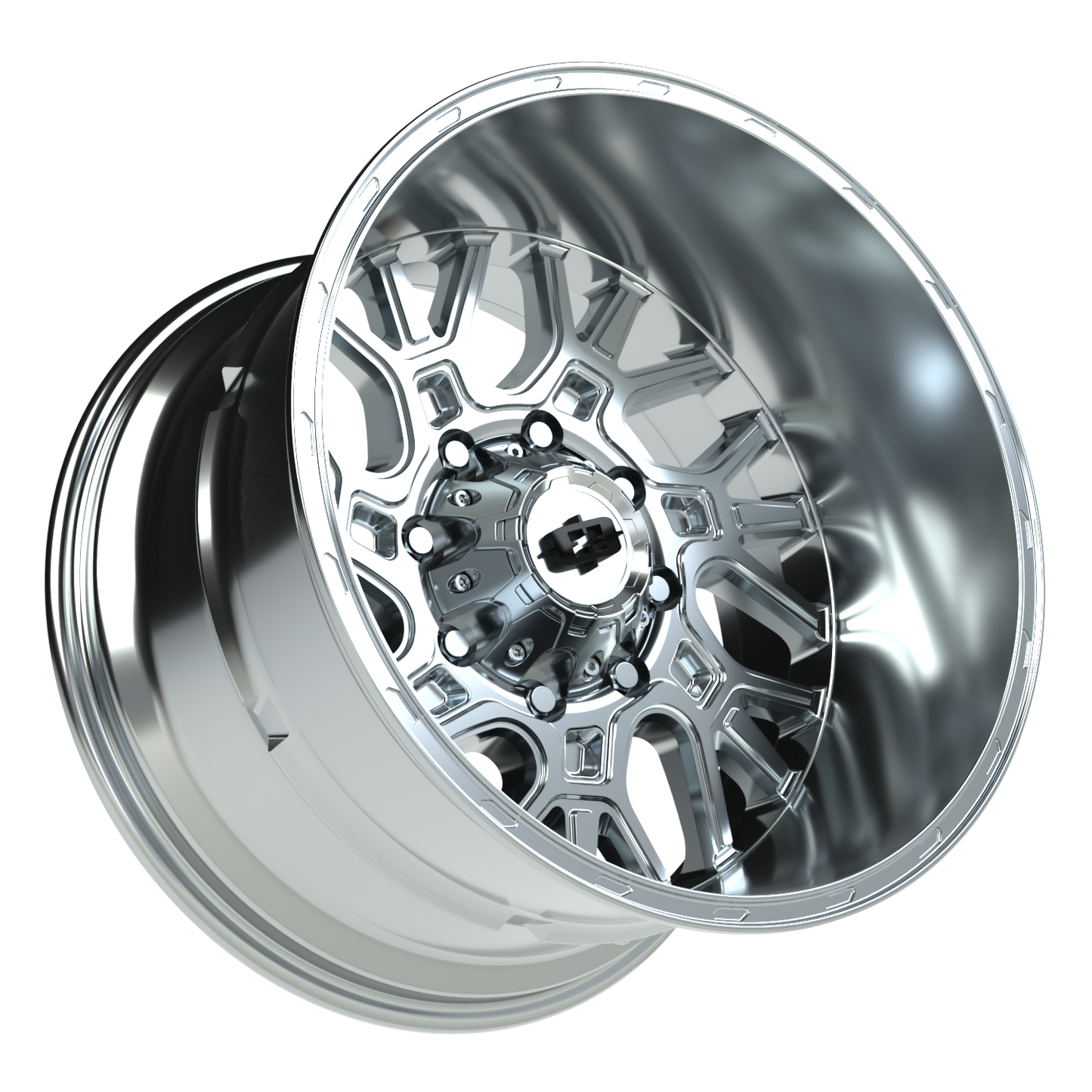 Vision Brawl 20X12 Chrome Wheel