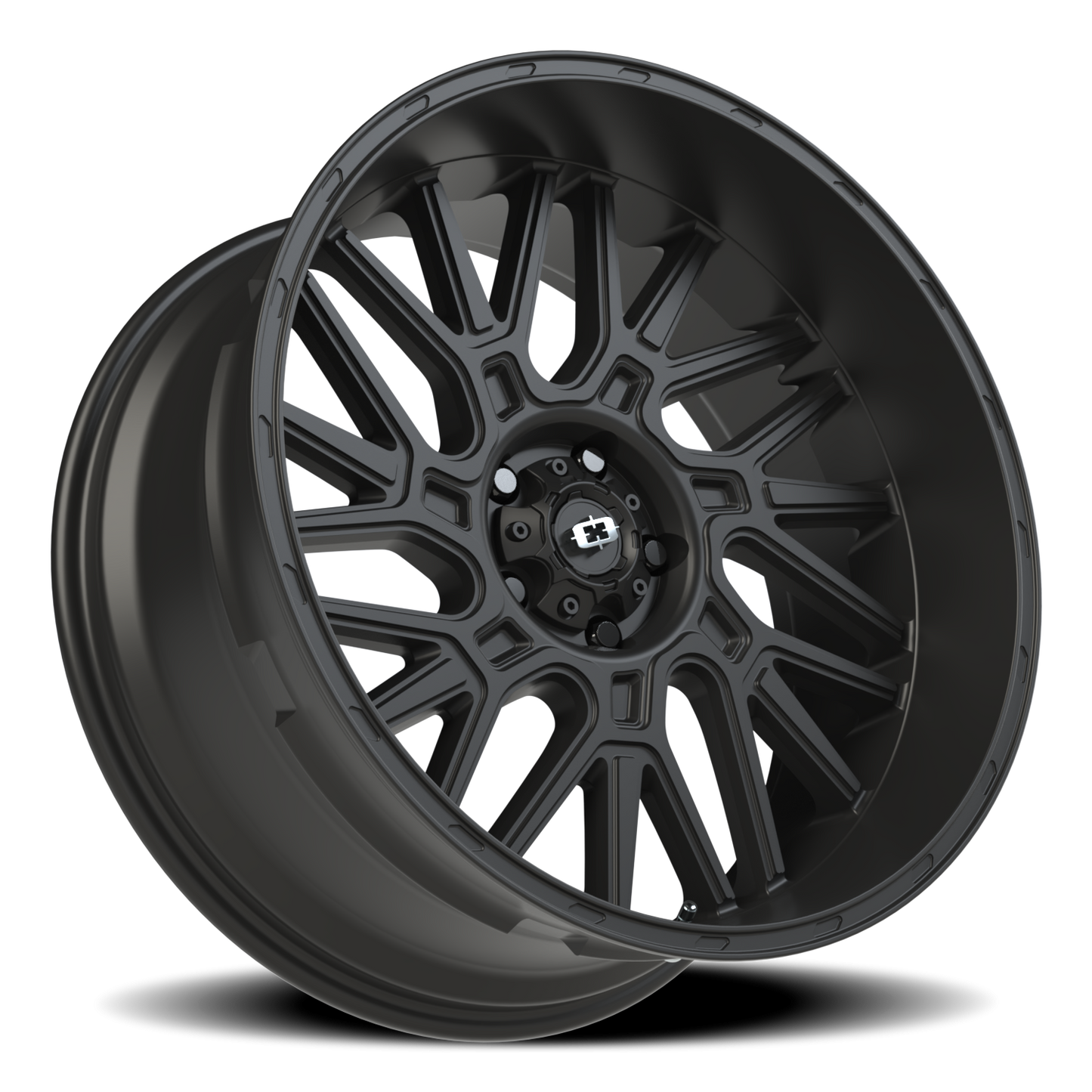 Vision Brawl 22X10 Satin Black Wheel