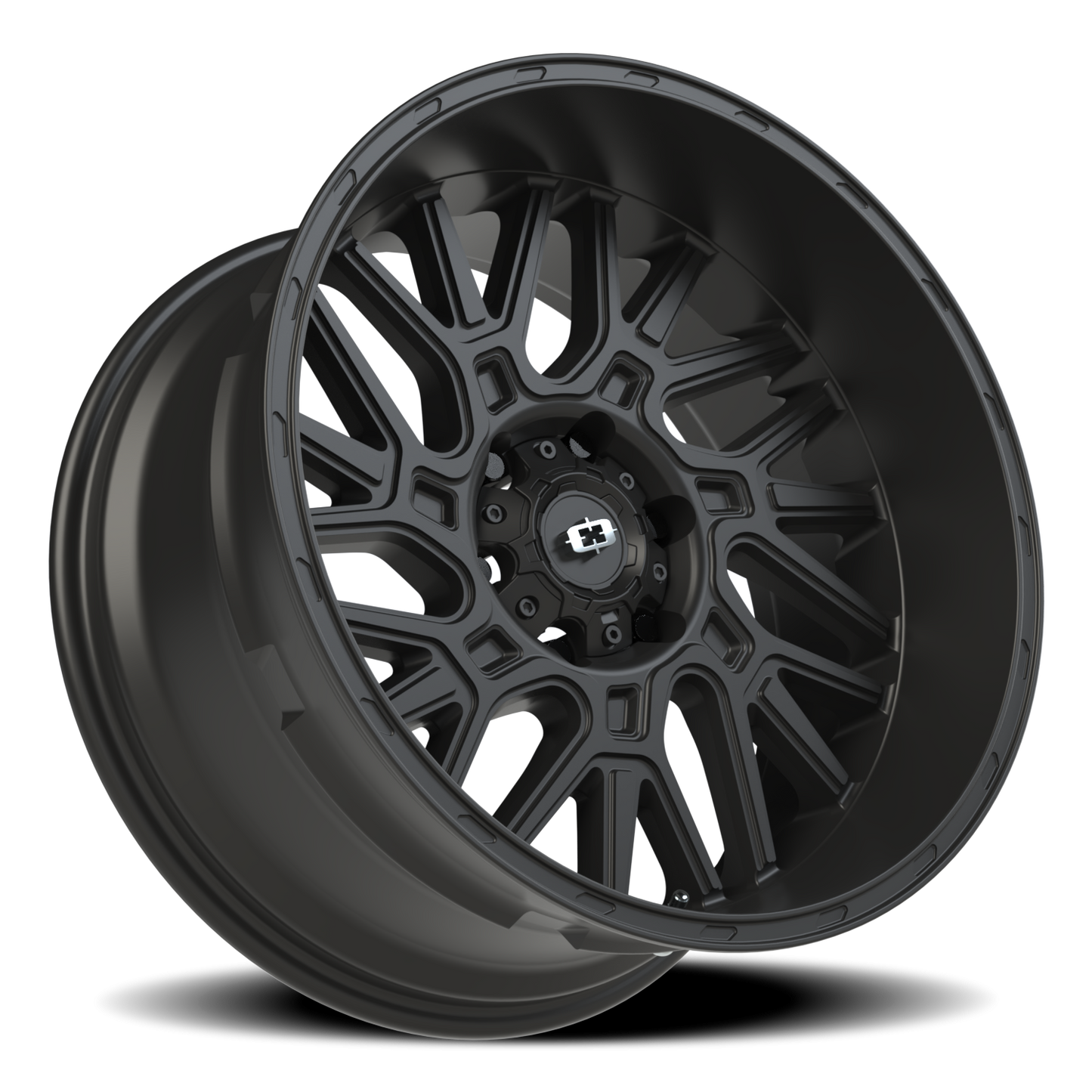 Vision Brawl 20X10 Satin Black Wheel