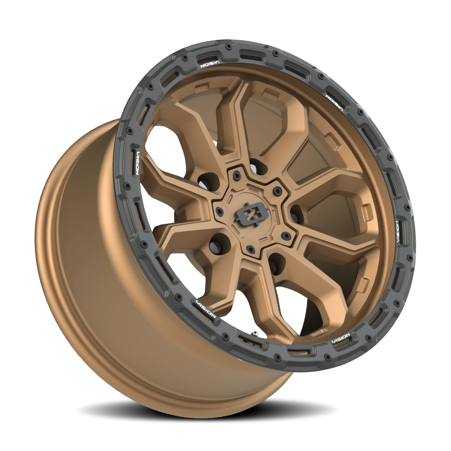 Vision Korupt 17X9 Satin Bronze Wheel