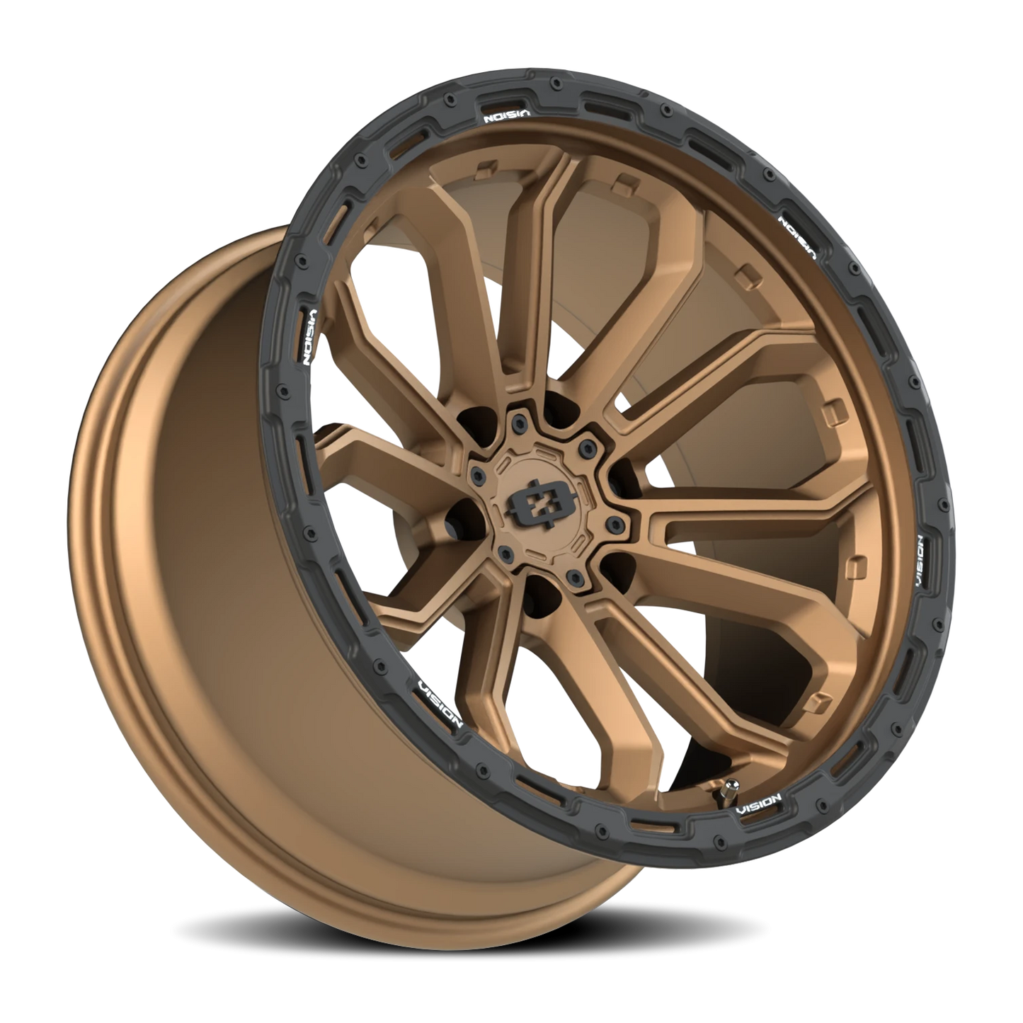 Vision Korupt 20X10 Satin Bronze Wheel