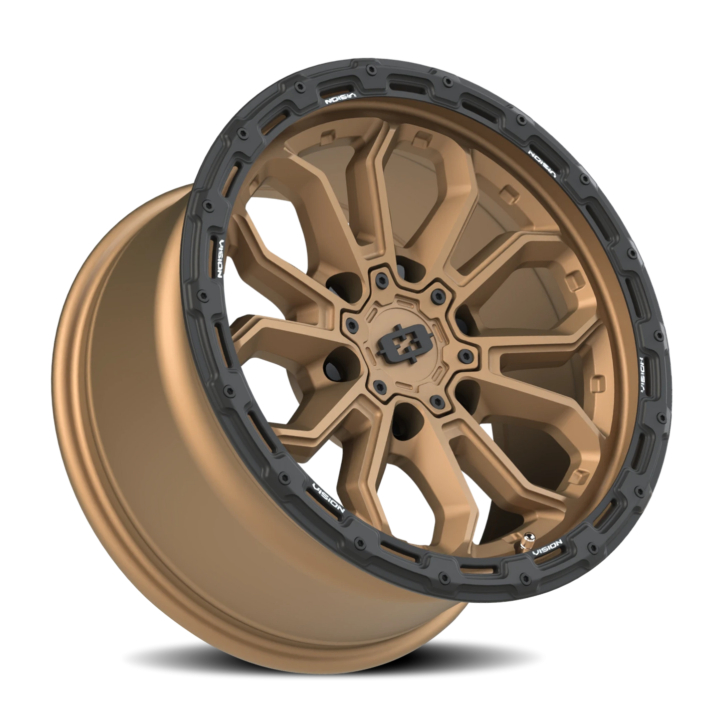 Vision Korupt 17X9 Satin Bronze Wheel
