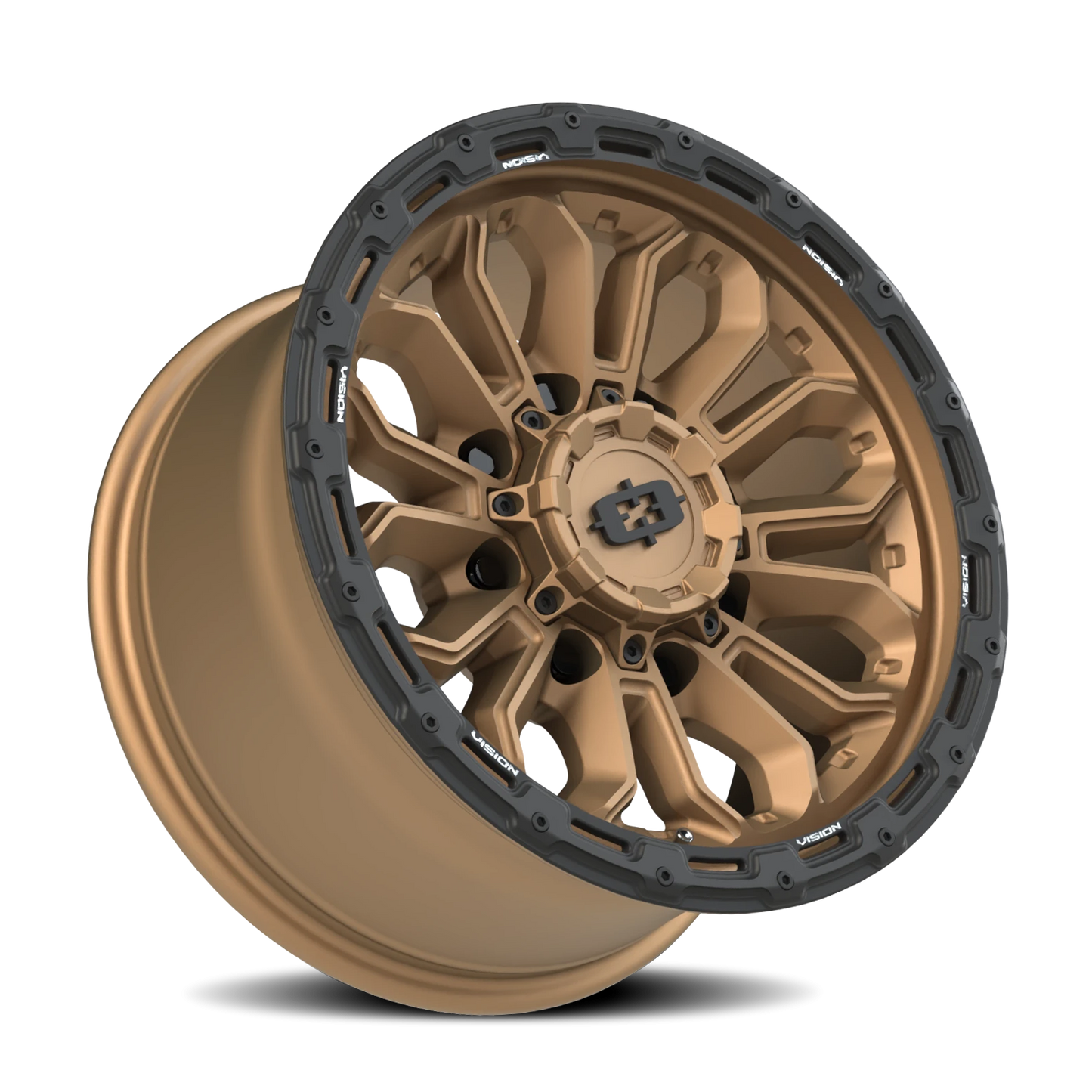 Vision Korupt 17X9 Satin Bronze Wheel