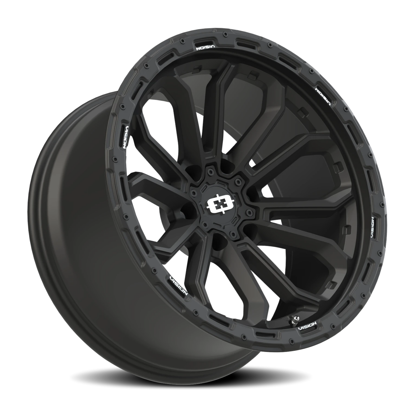 Vision Korupt 20X10 Satin Black Wheel