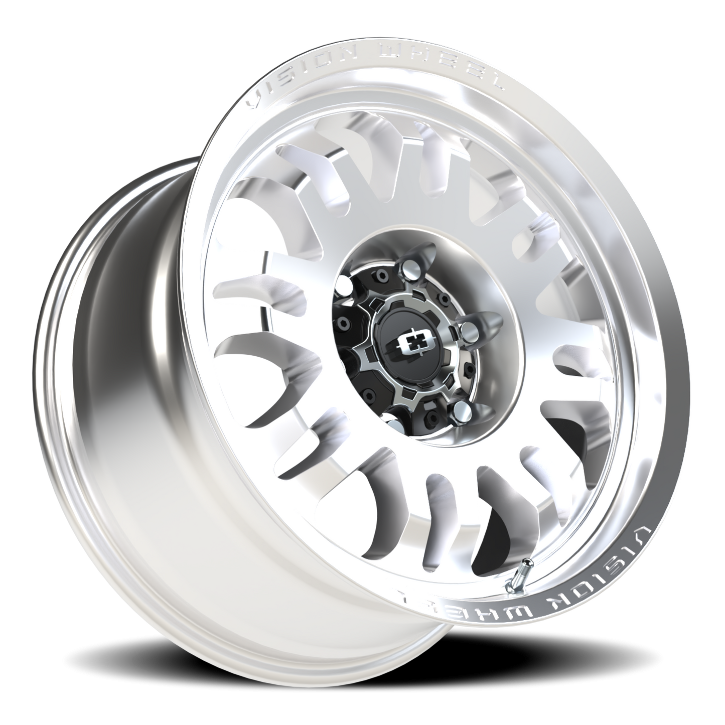 Vision Inferno 17X9 Milled Machine Face Wheel