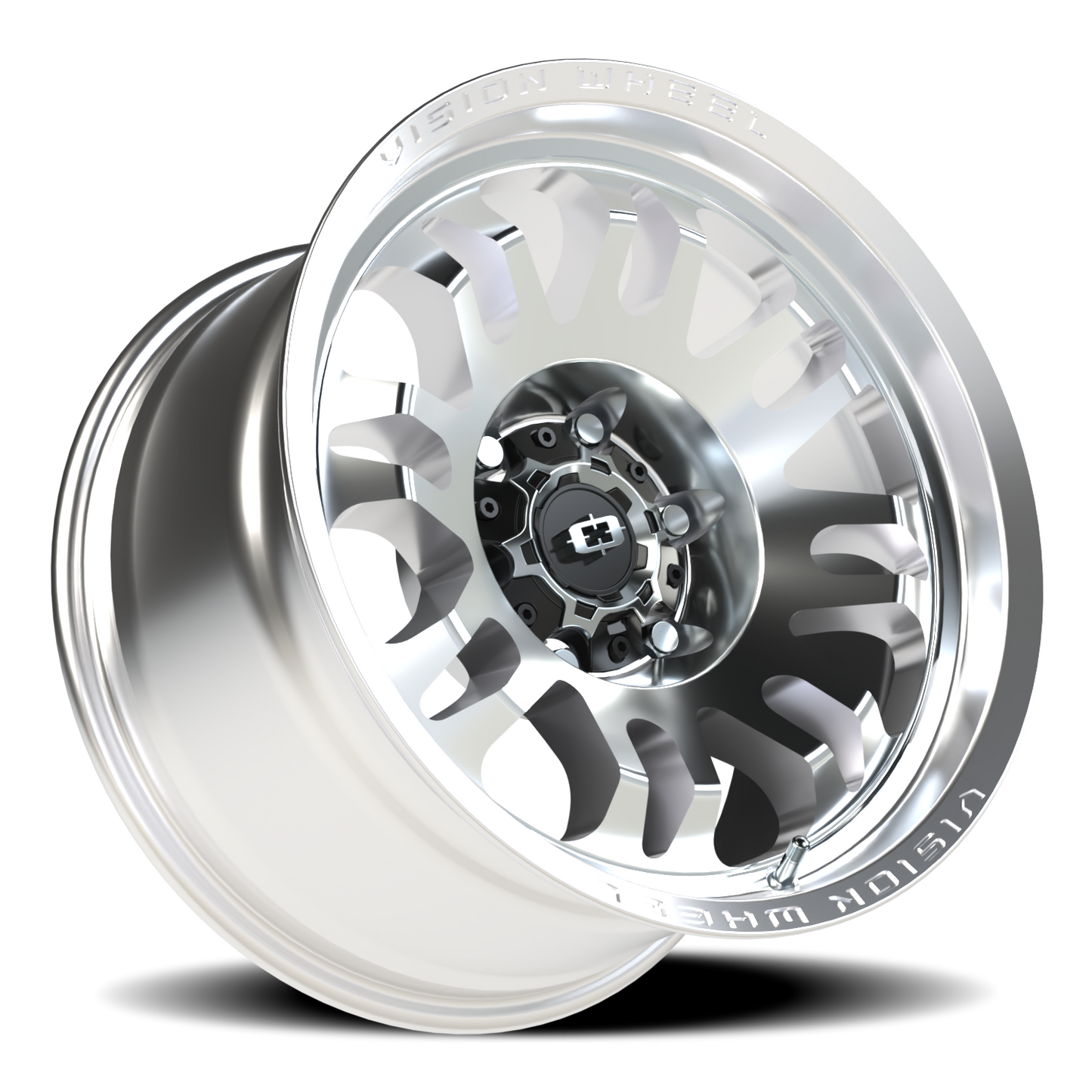Vision Inferno 17X9.5 Milled Machine Face Wheel