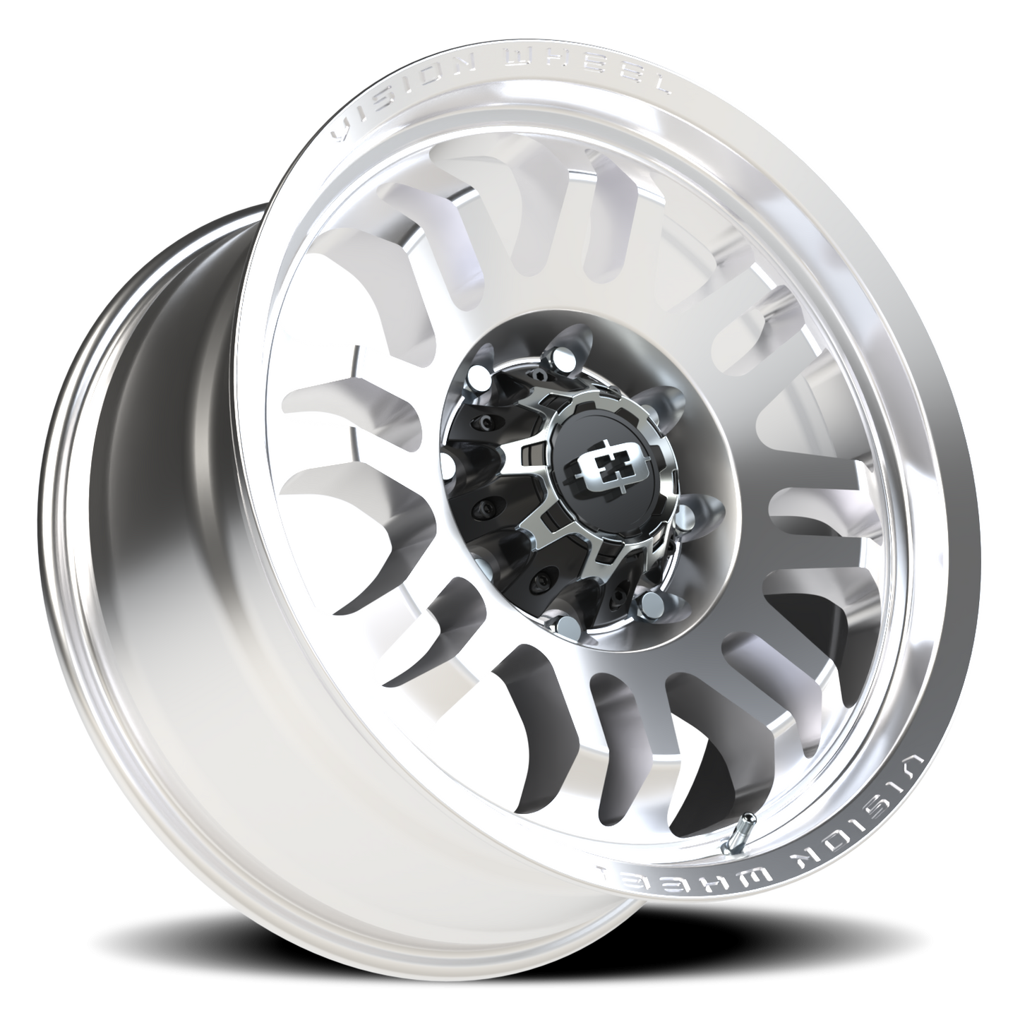 Vision Inferno 20X9.5 Milled Machine Face Wheel