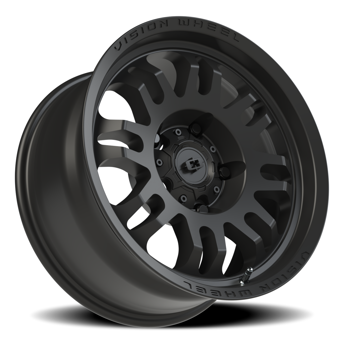 Vision Inferno 17X8.5 Satin Black Wheel