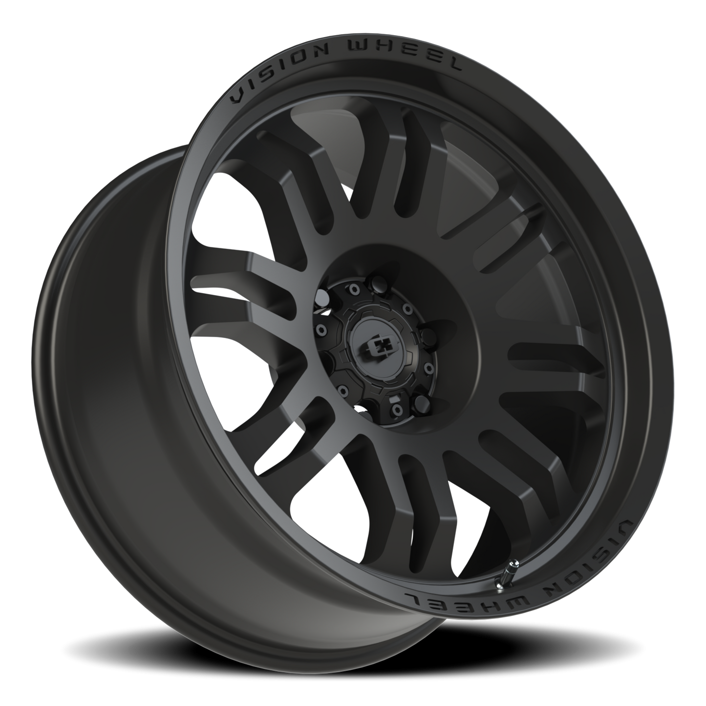 Vision Inferno 20X9.5 Satin Black Wheel