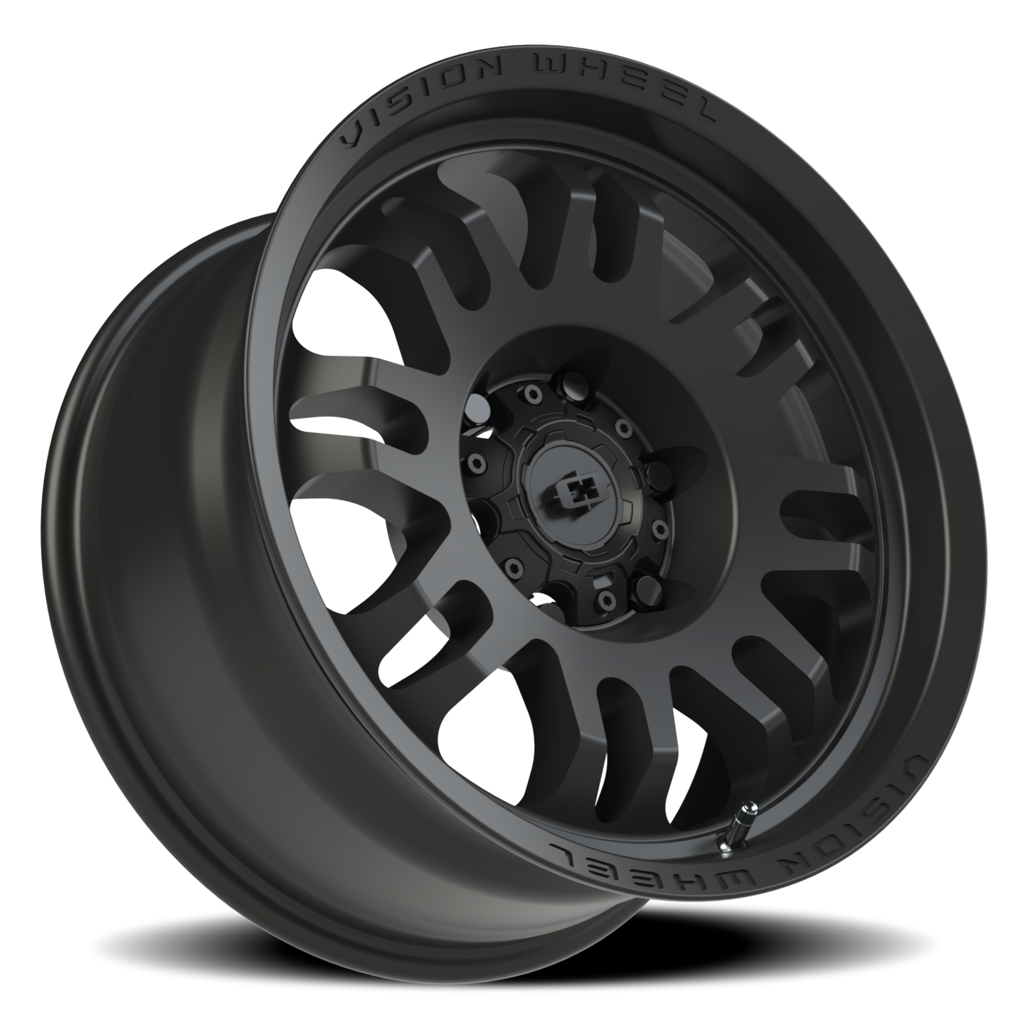 Vision Inferno 17X8.5 Satin Black Wheel
