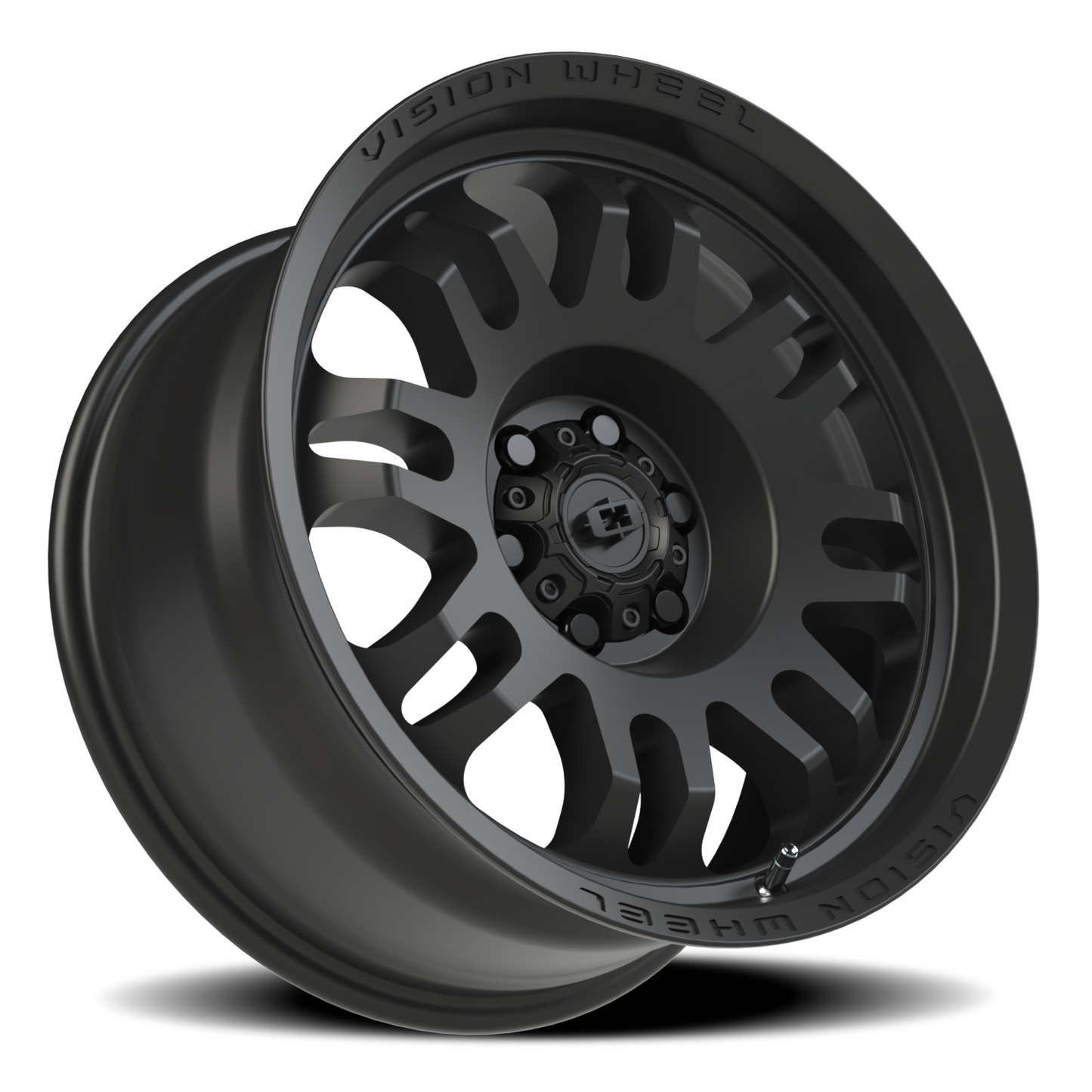 Vision Inferno 17X8.5 Satin Black Wheel
