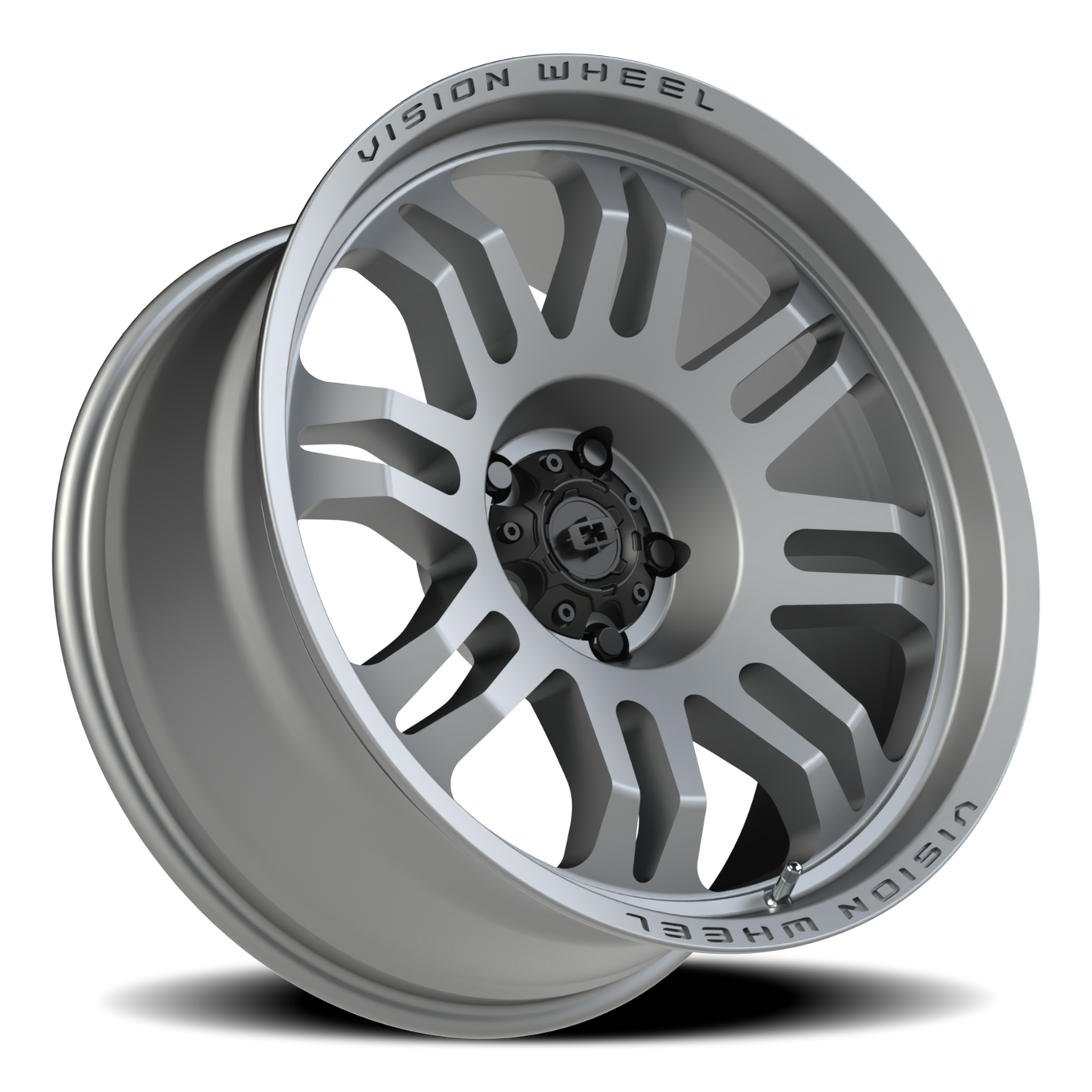 Vision Inferno 20X9.5 Satin Grey Wheel