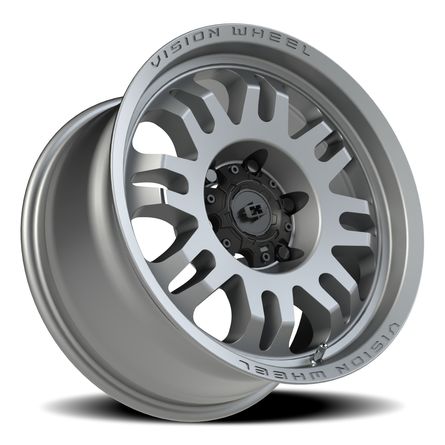 Vision Inferno 17X9 Satin Grey Wheel