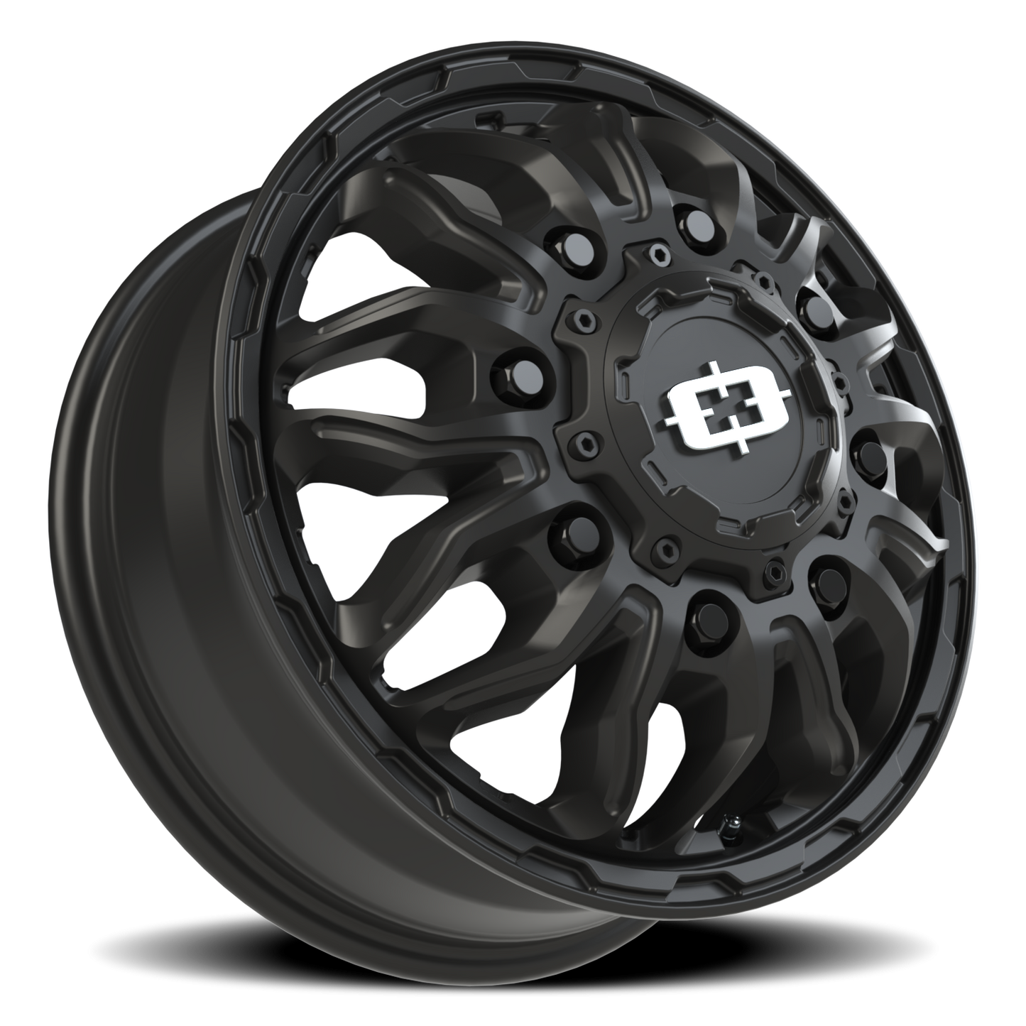 Vision Dually 17X6.5 Satin Black Wheel
