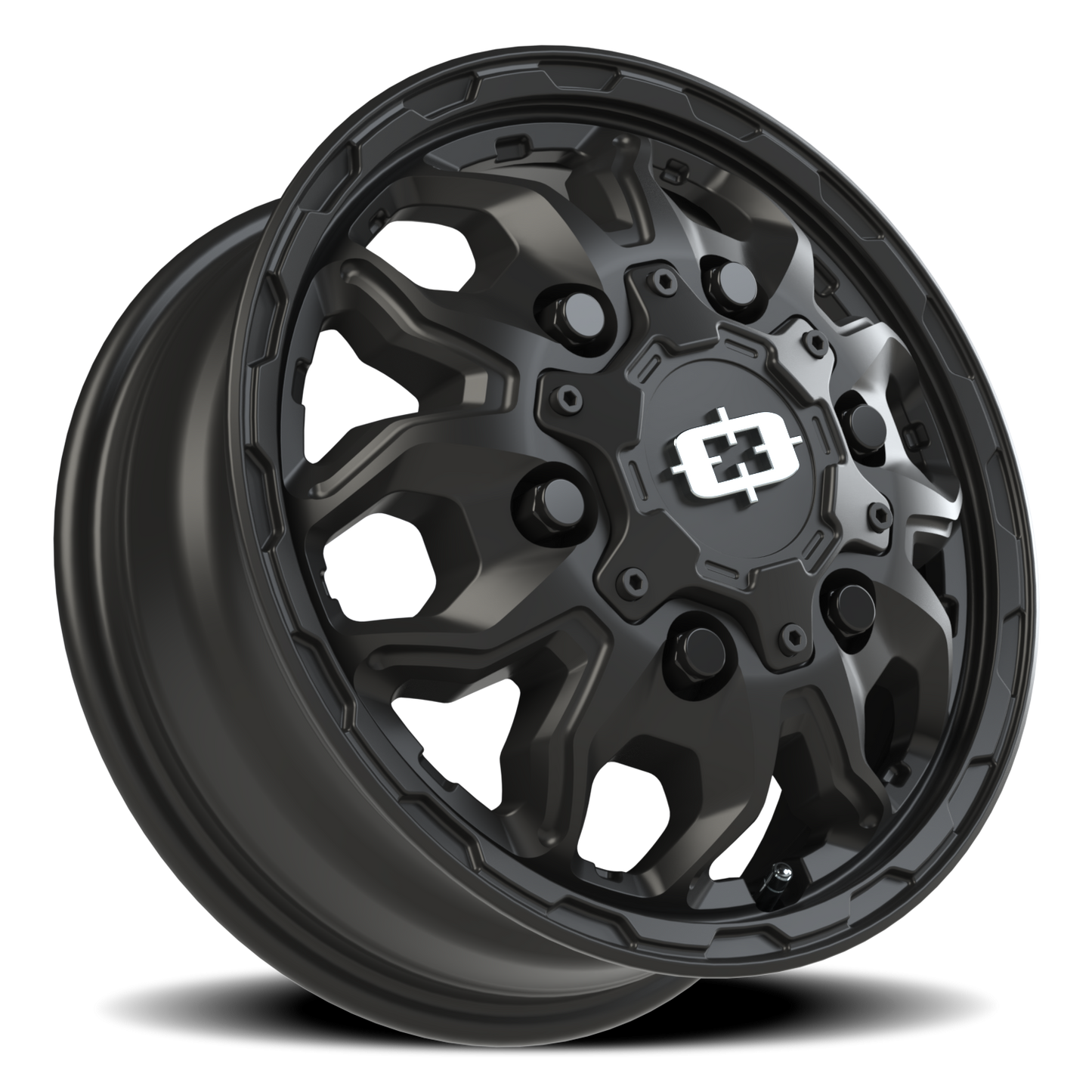 Vision Dually 16X6 Satin Black Wheel