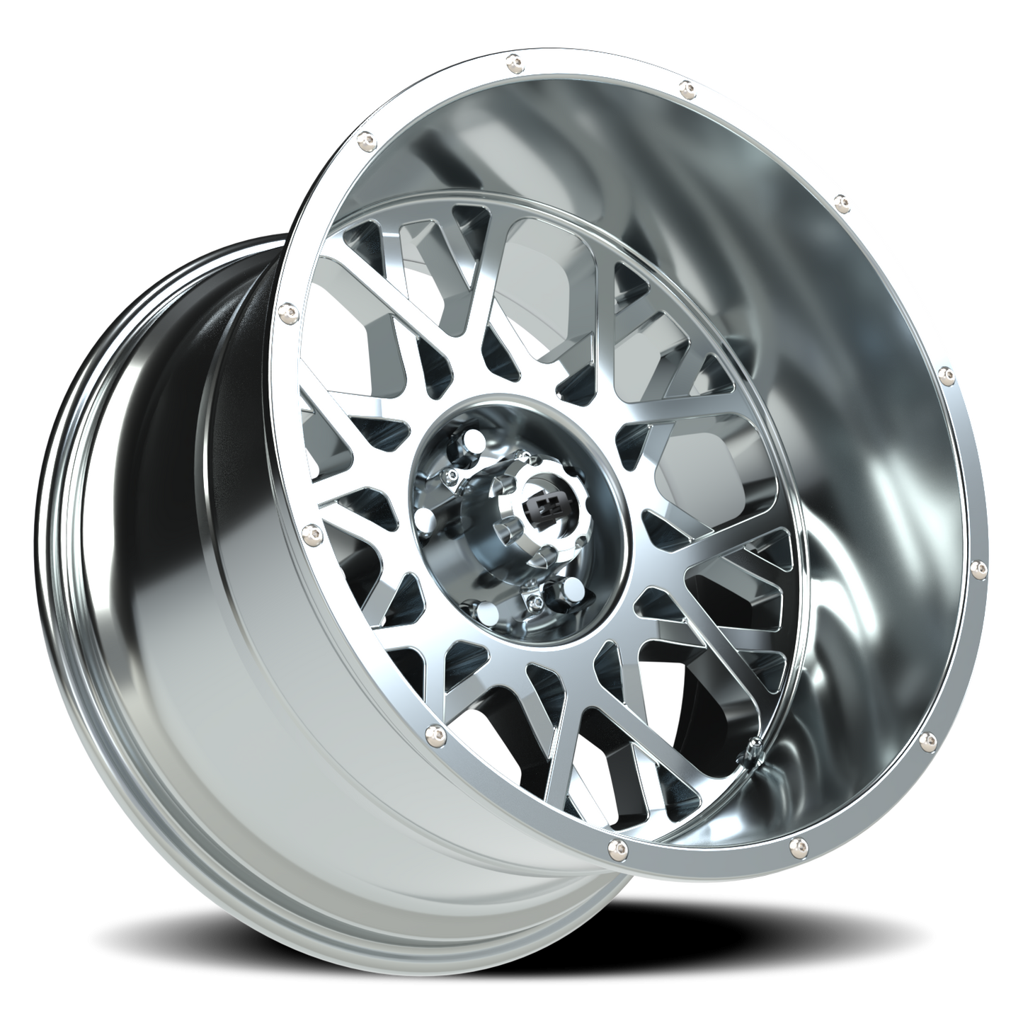 Vision Rocker 20X12 Chrome Wheel
