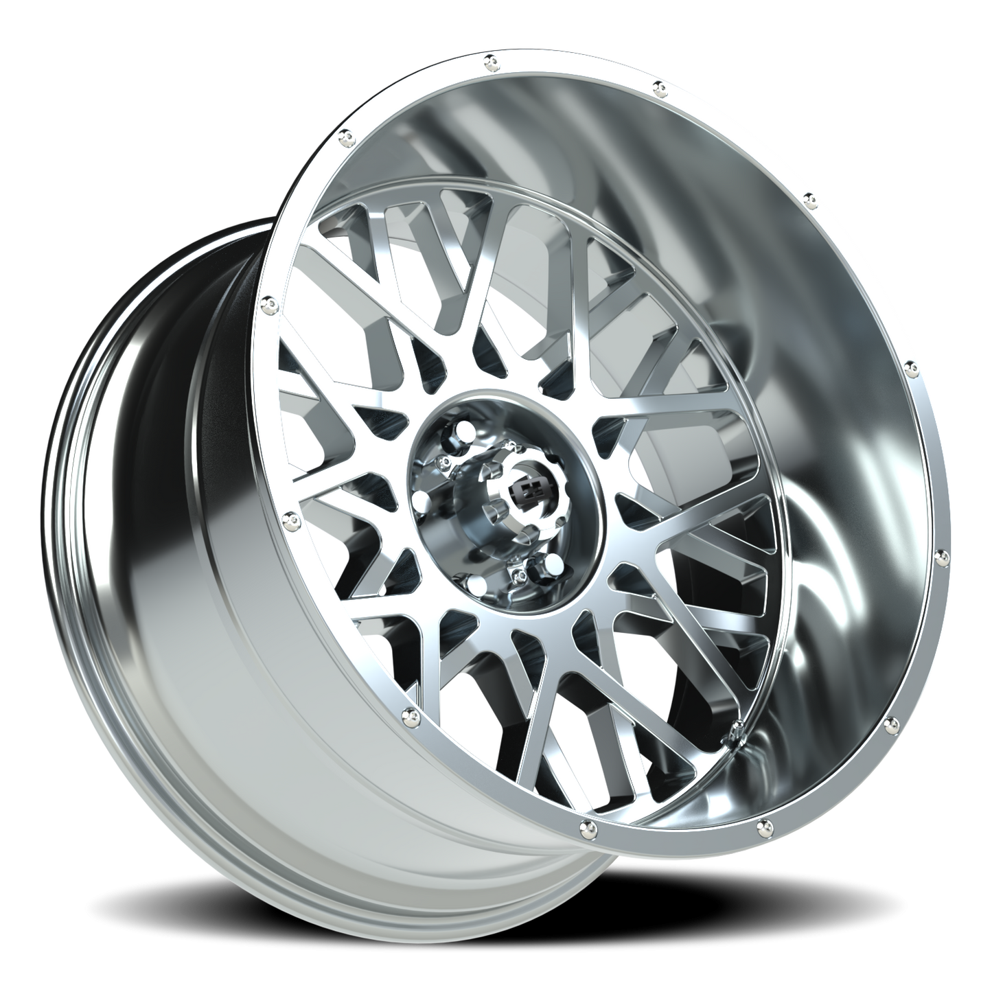 Vision Rocker 22X12 Chrome Wheel