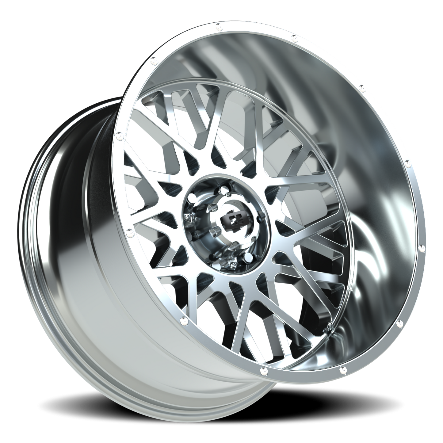 Vision Rocker 22X12 Chrome Wheel