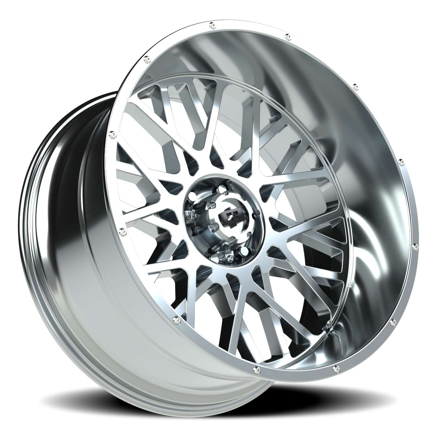 Vision Rocker 24X12 Chrome Wheel