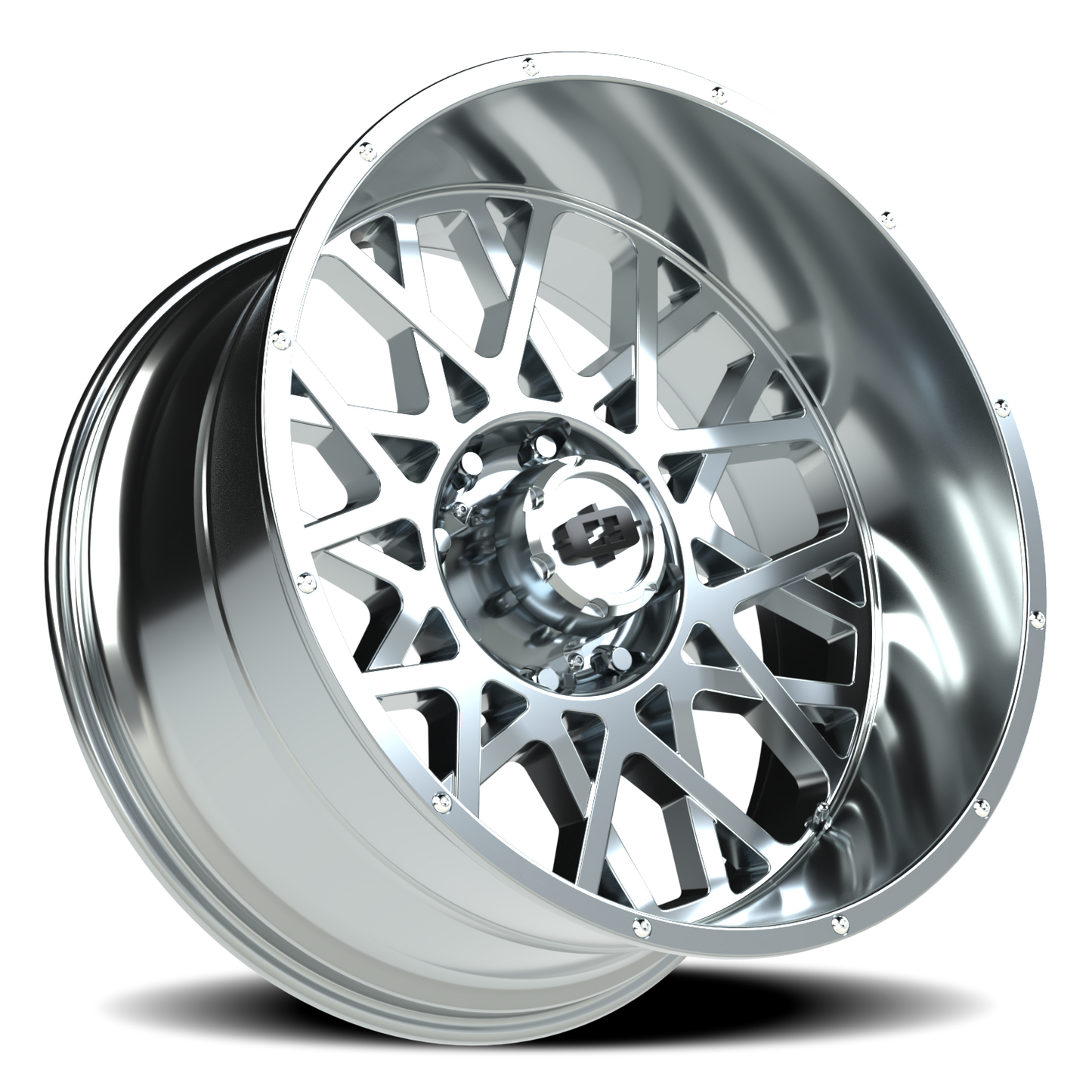 Vision Rocker 24X12 Chrome Wheel