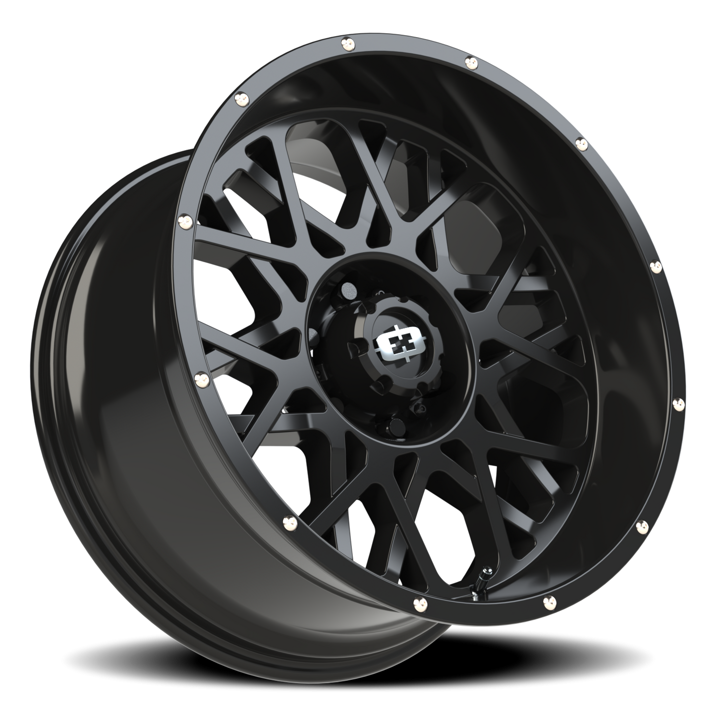 Vision Rocker 20X10 Gloss Black Wheel