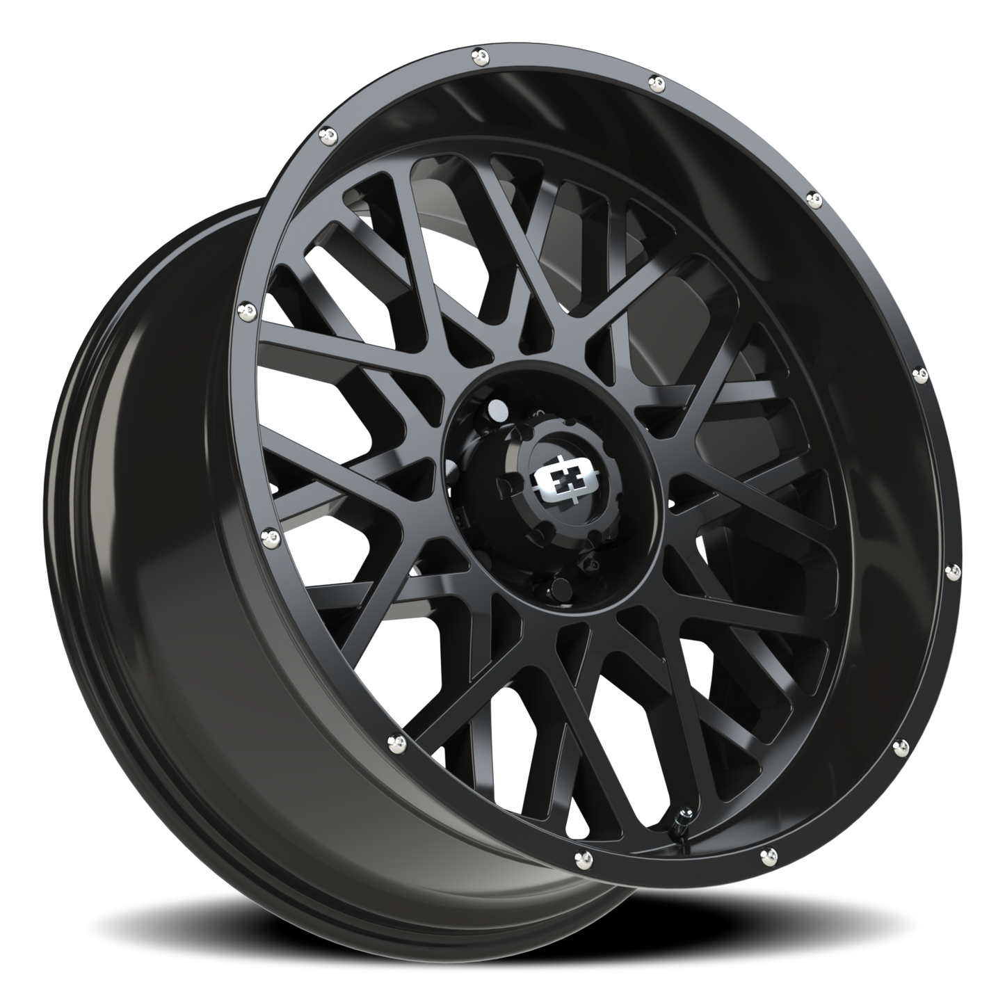 Vision Rocker 22X10 Gloss Black Wheel
