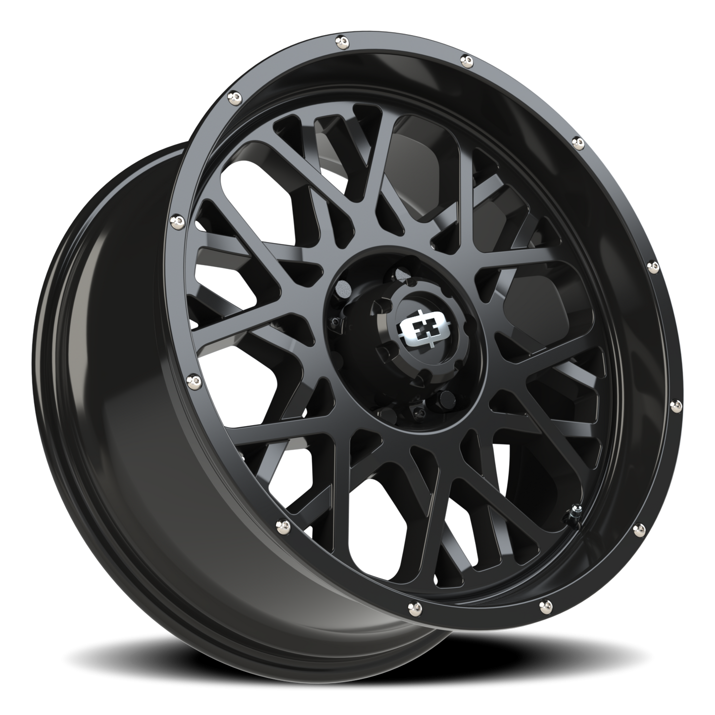 Vision Rocker 20X9 Gloss Black Wheel
