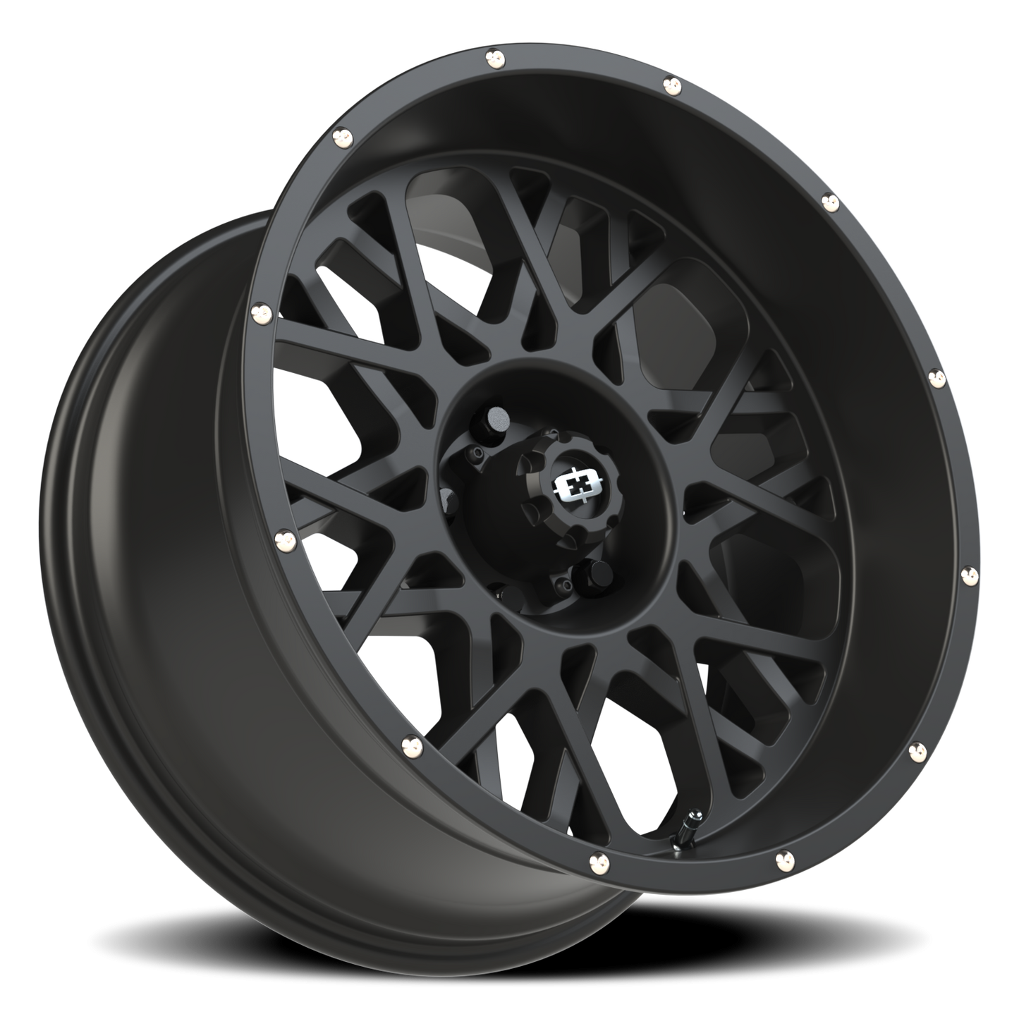 Vision Rocker 20X10 Satin Black Wheel