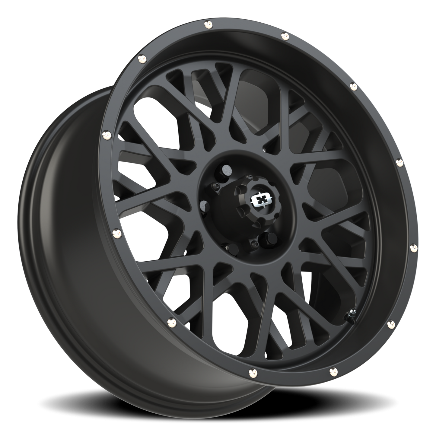 Vision Rocker 20X9 Satin Black Wheel