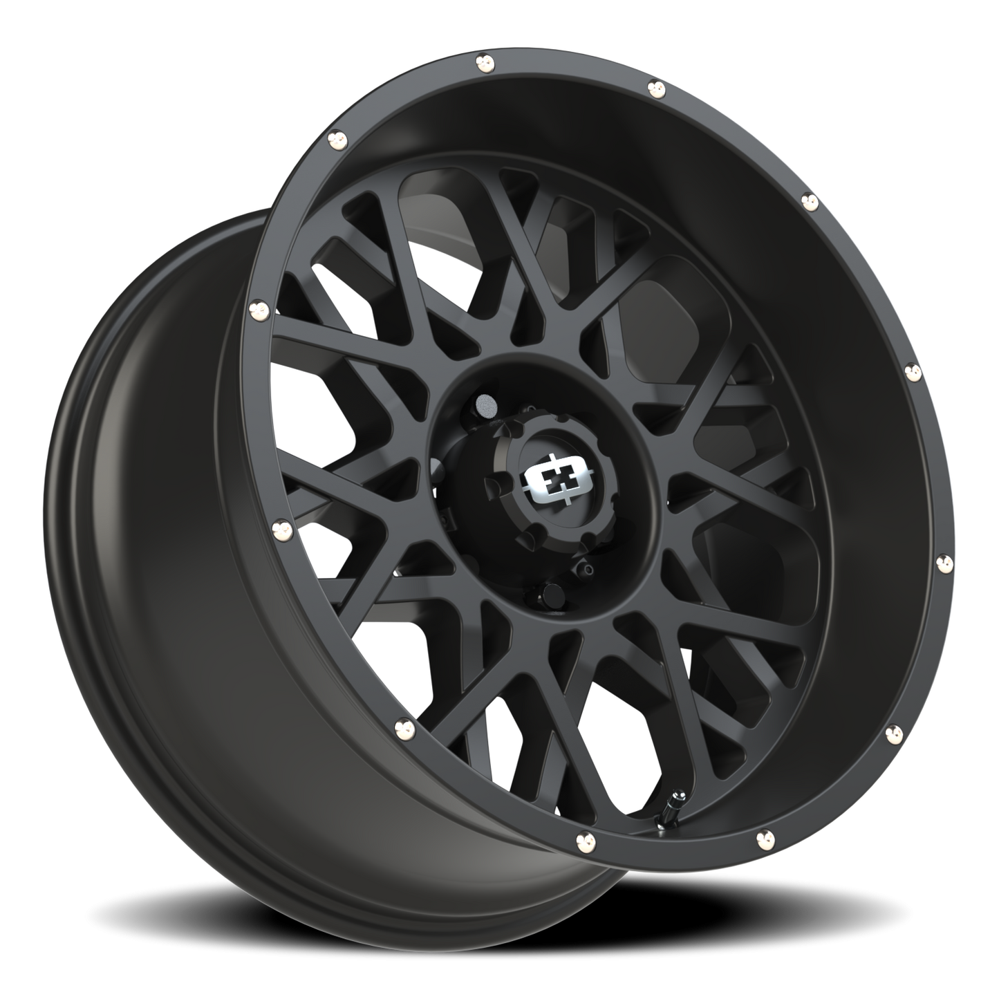 Vision Rocker 20X10 Satin Black Wheel