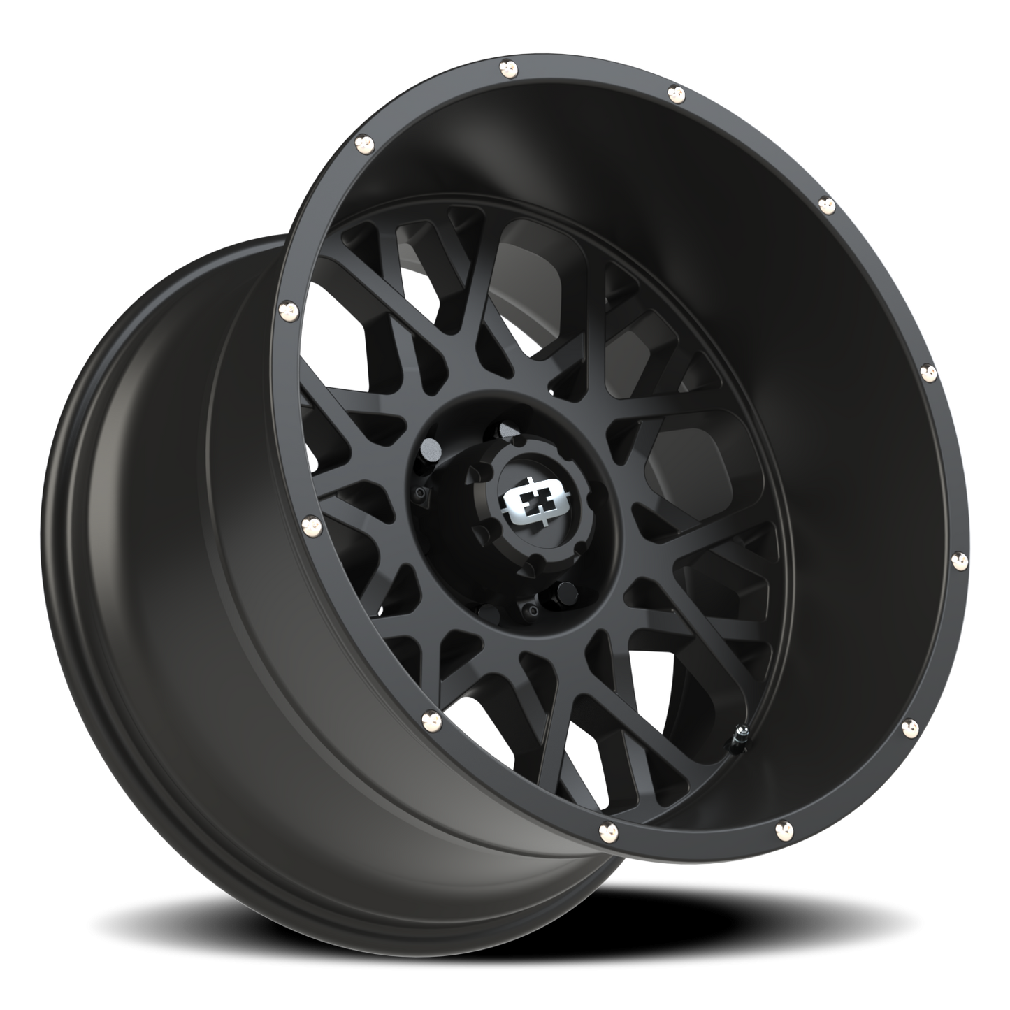 Vision Rocker 20X12 Satin Black Wheel
