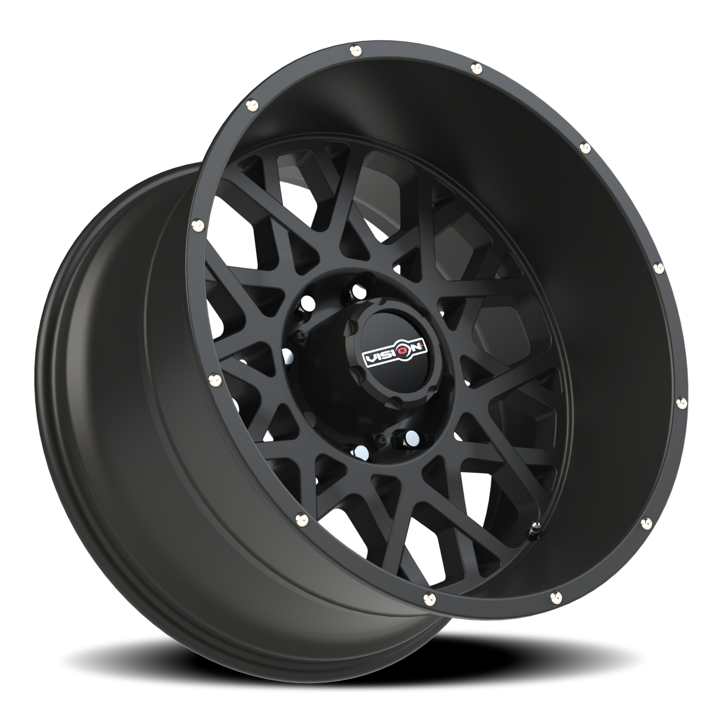 Vision Rocker 22X12 Satin Black Wheel