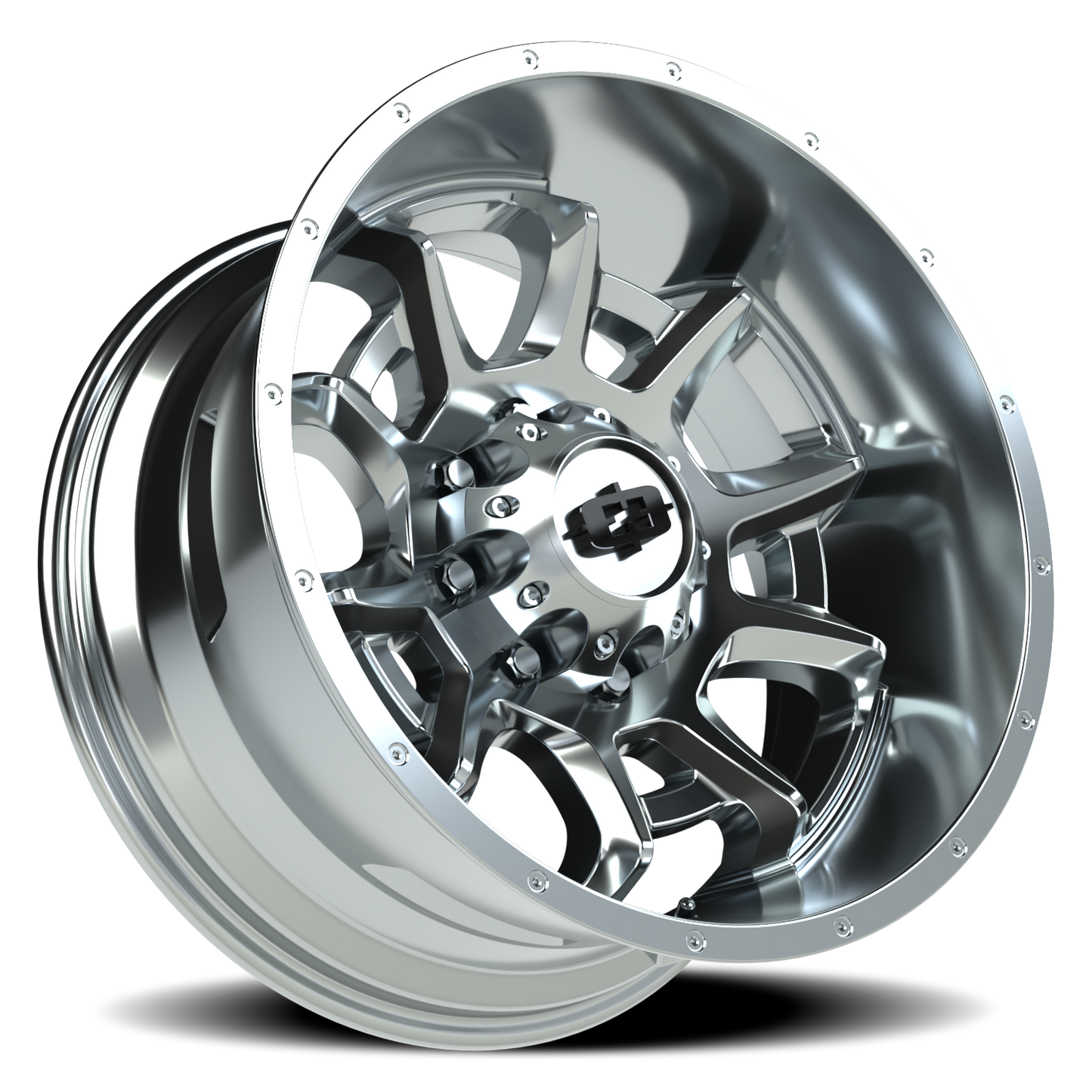 Vision Bomb 20X10 Chrome Wheel