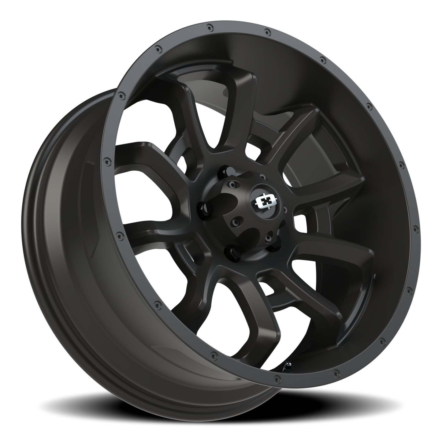 Vision Bomb 20X9 Satin Black Wheel