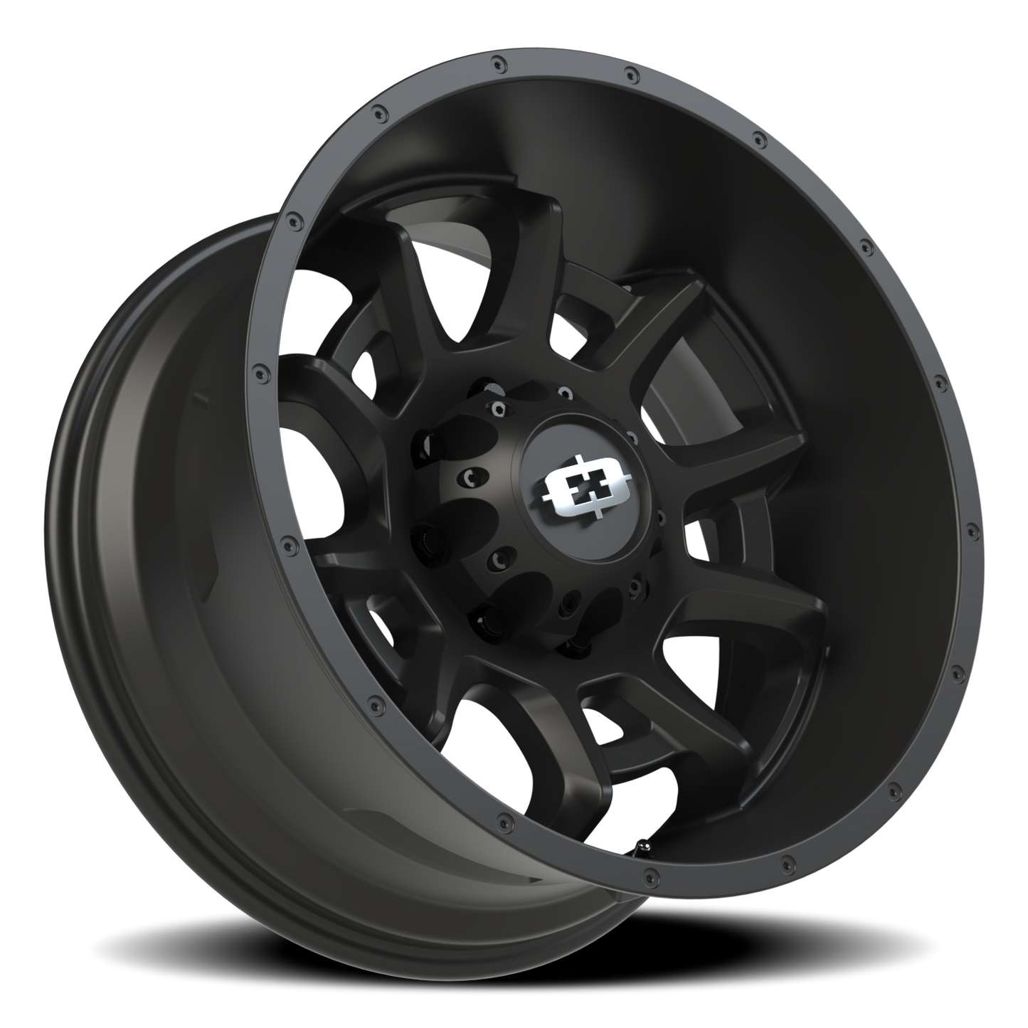 Vision Bomb 20X10 Satin Black Wheel